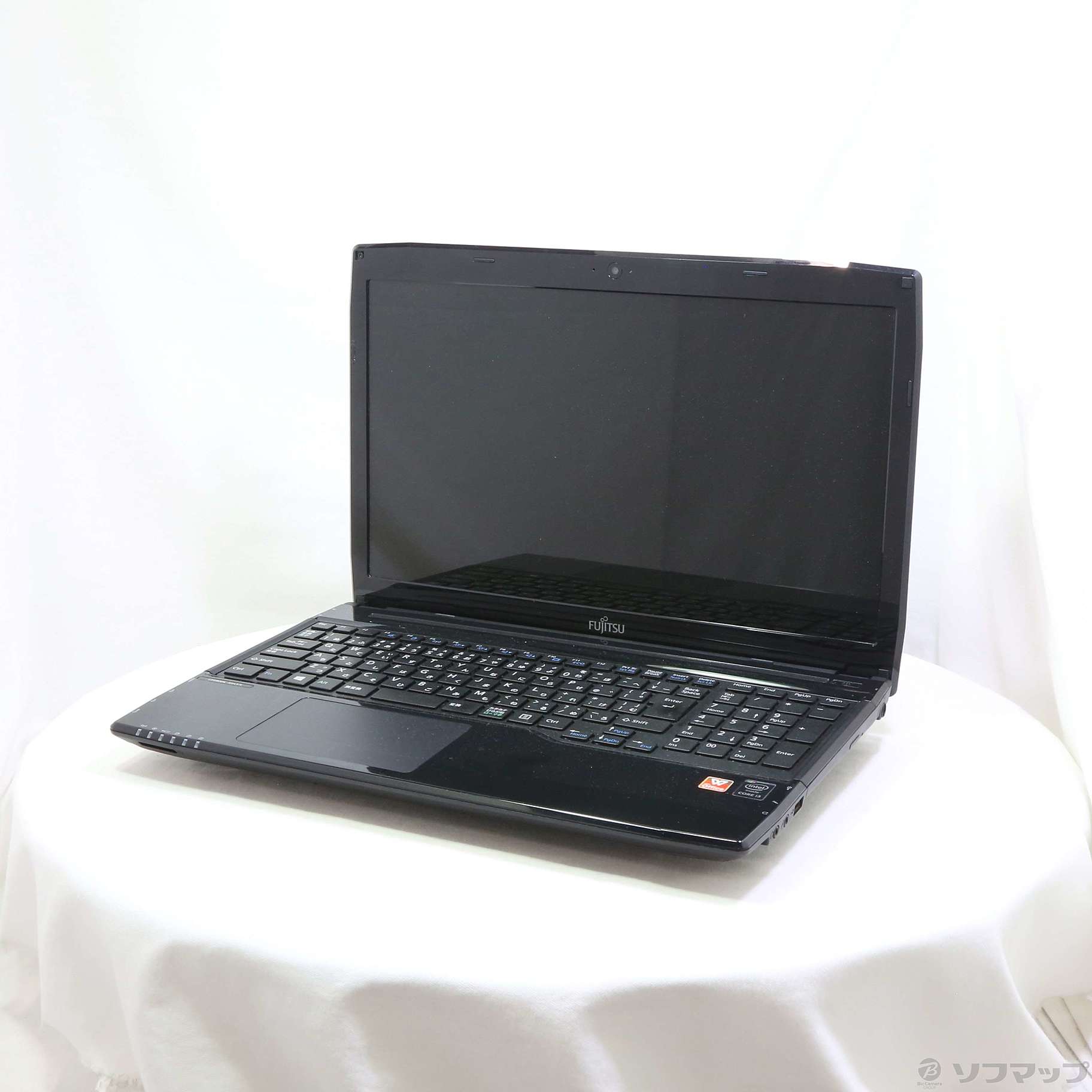 格安安心パソコン LIFEBOOK AH45／S FMVA45SBP シャイニーブラック