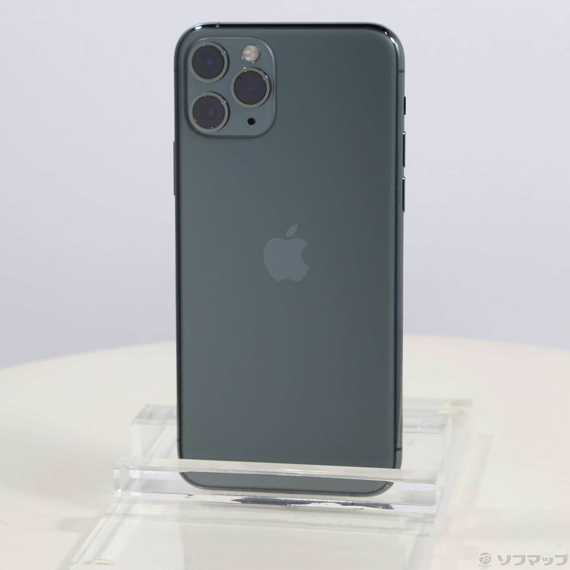 中古】iPhone11 Pro 256GB ミッドナイトグリーン MWCC2J／A SIMフリー