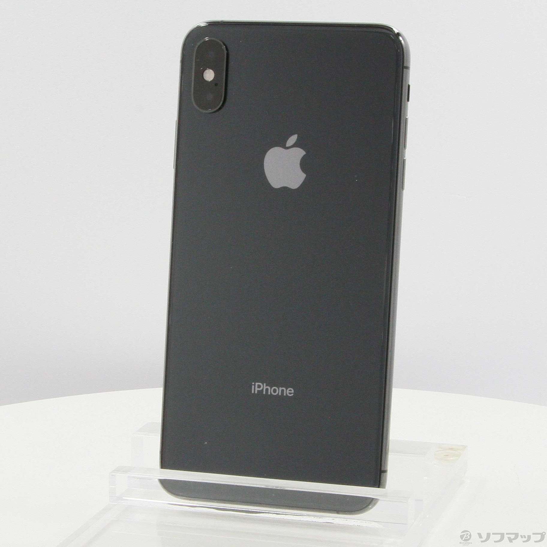 中古】iPhoneXS Max 256GB スペースグレイ MT6U2J／A SIMフリー ◇01