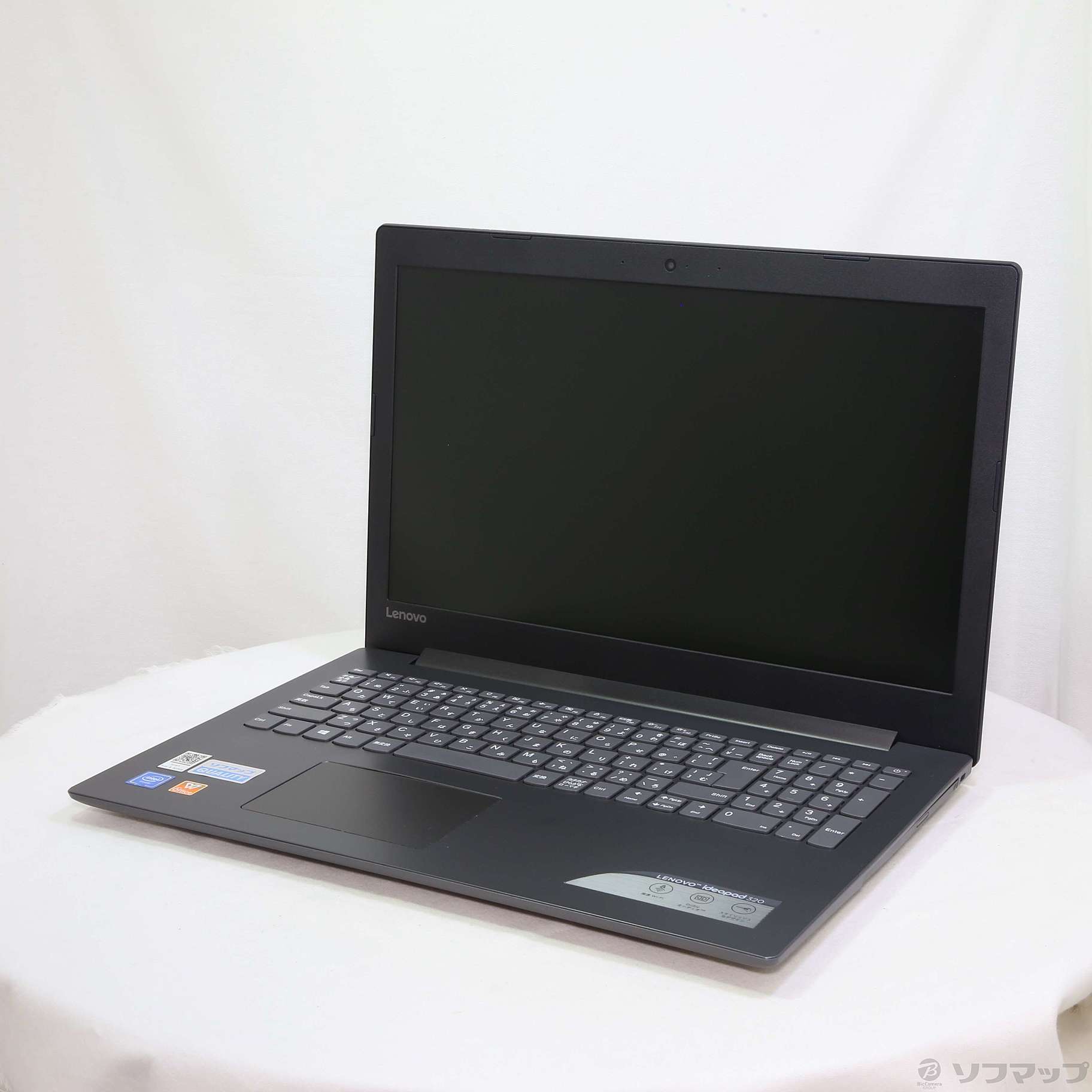 中古】ideapad 320 80XR00A4JP オニキスブラック 〔Windows 10