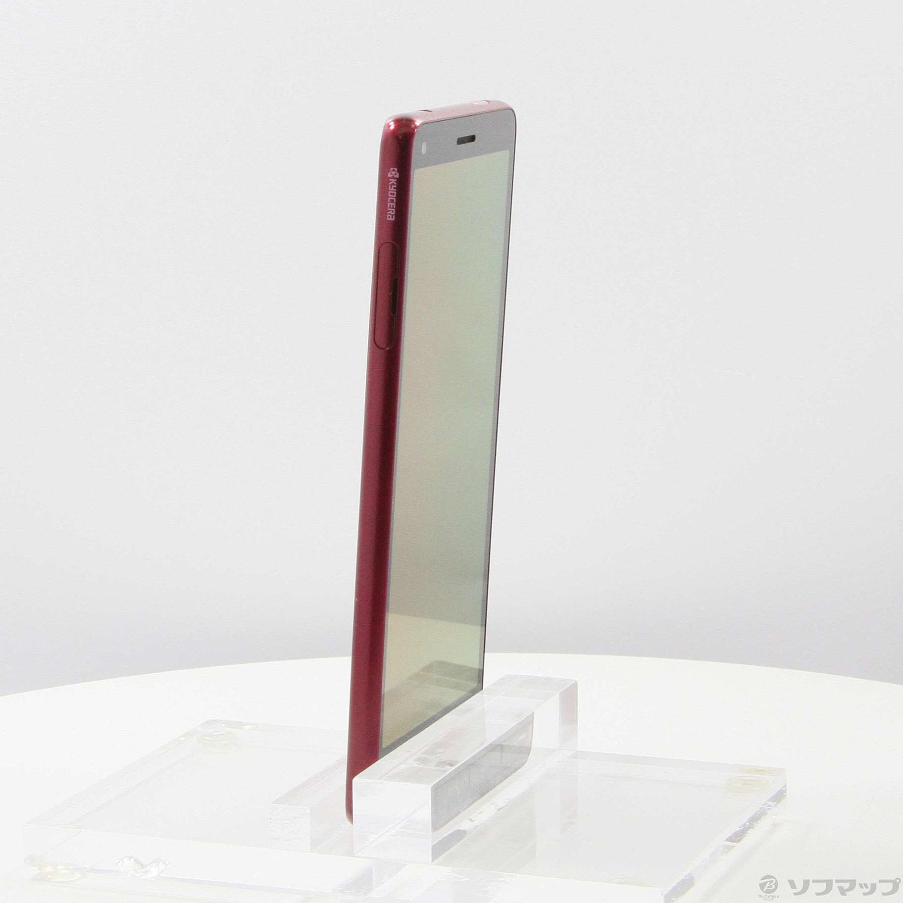 中古】BASIO4 32GB ワインレッド KYV47 auロック解除SIMフリー