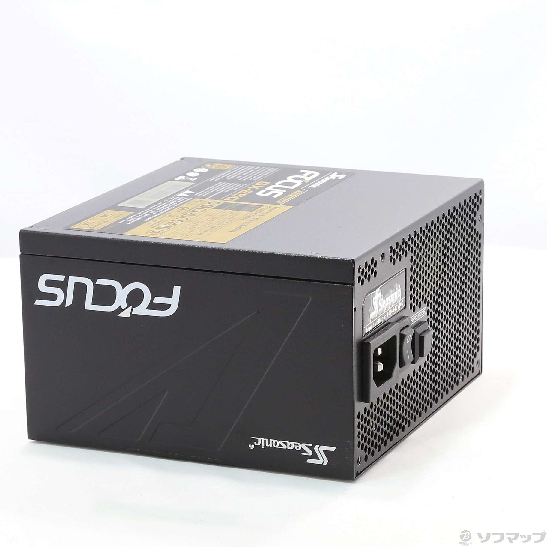 中古】FOCUS Plus 850W Gold フル 140mm 10年保証／SSR850FX／ブラック