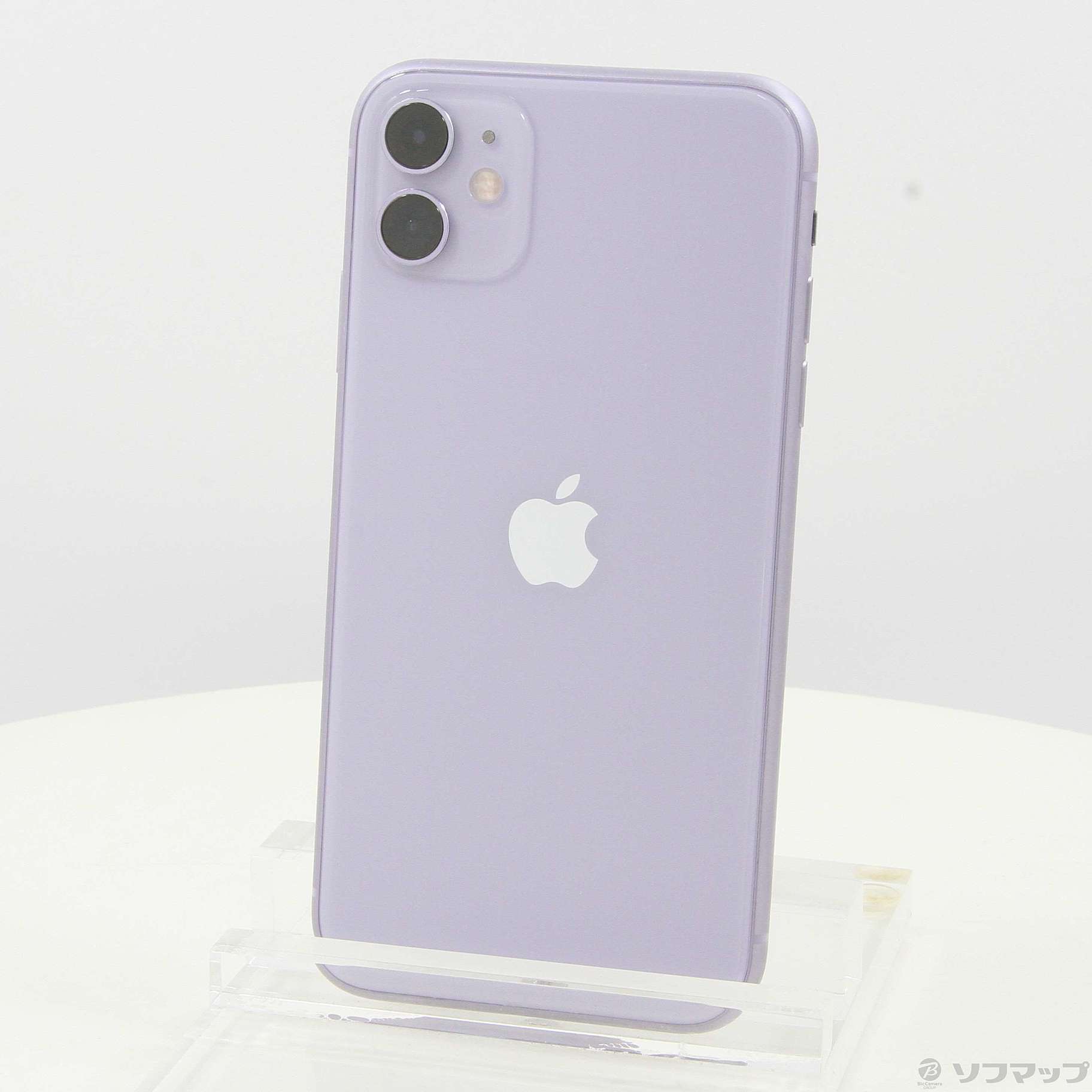 中古】iPhone11 64GB パープル MWLX2J／A SoftBank [2133042980790