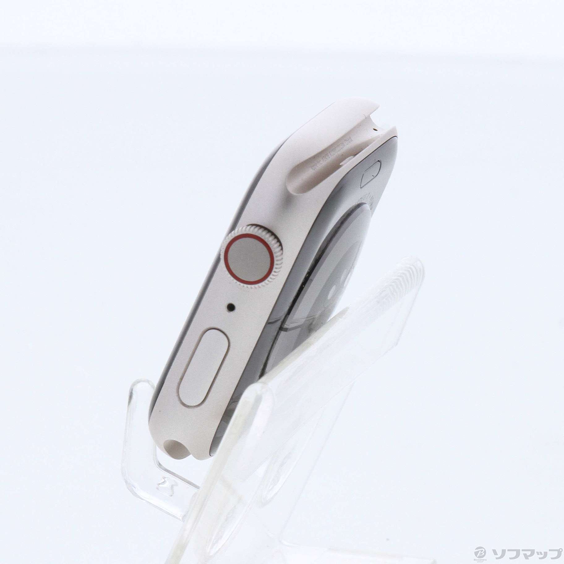 Apple Watch Series 7 GPS + Cellular 45mm スターライトアルミニウムケース バンド無し DEMO品