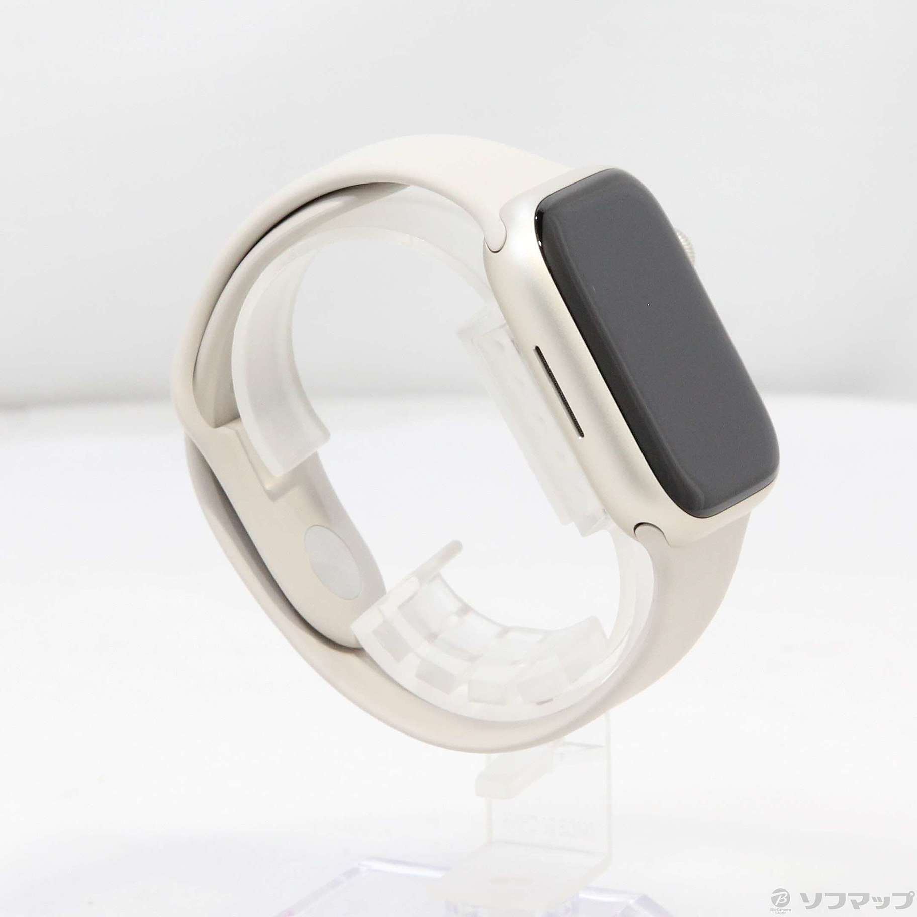 〔展示品〕 Apple Watch Series 7 GPS 45mm スターライトアルミニウムケース スターライトスポーツバンド