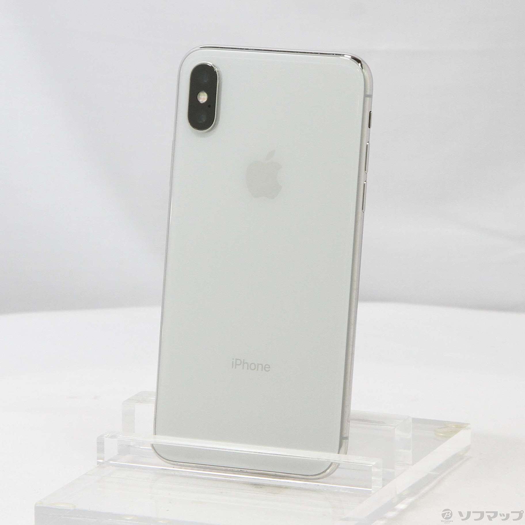 中古】iPhoneX 64GB シルバー MQAY2J／A SIMフリー [2133042985979