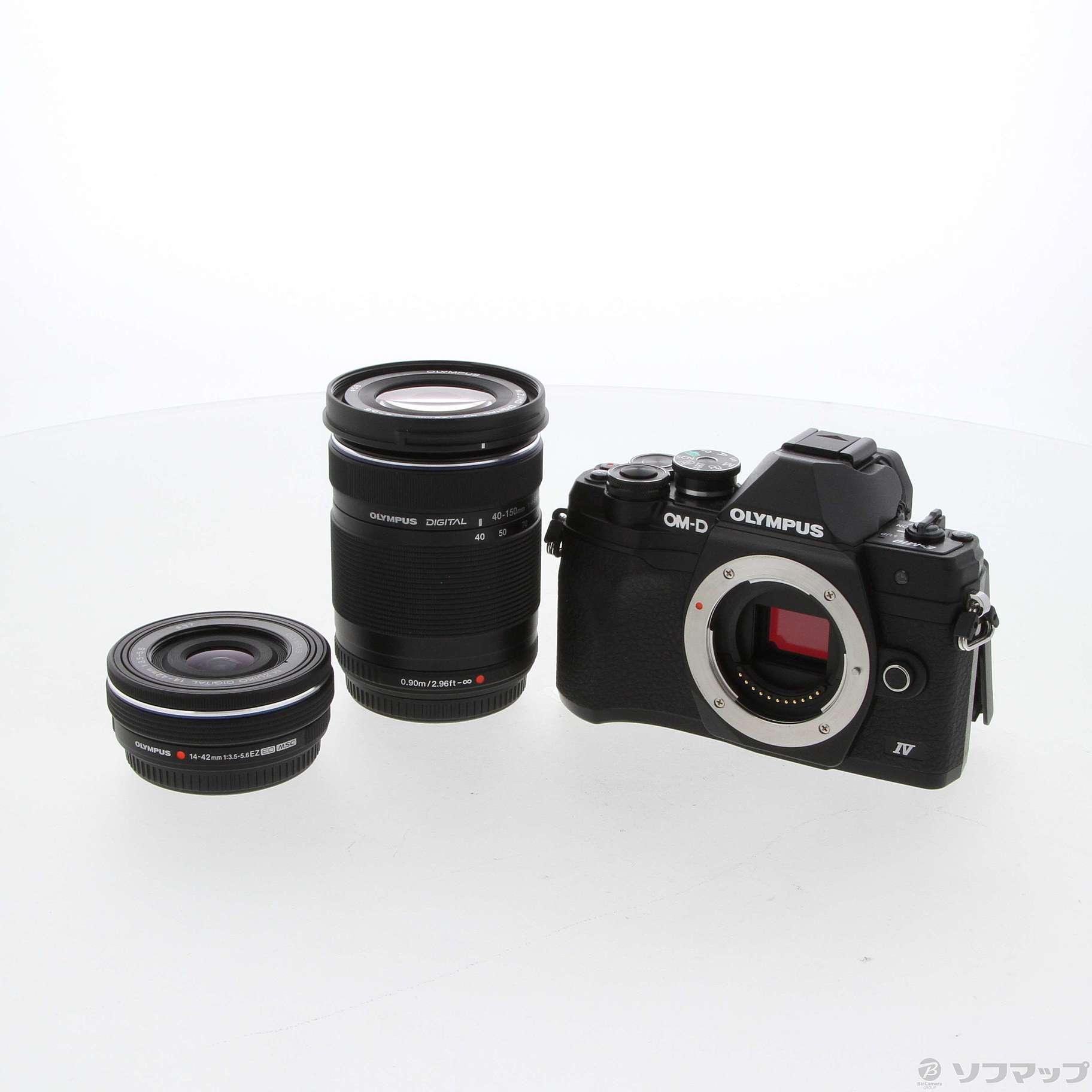 中古】OM-D E-M10 Mark IV EZダブルズームキット ブラック ...