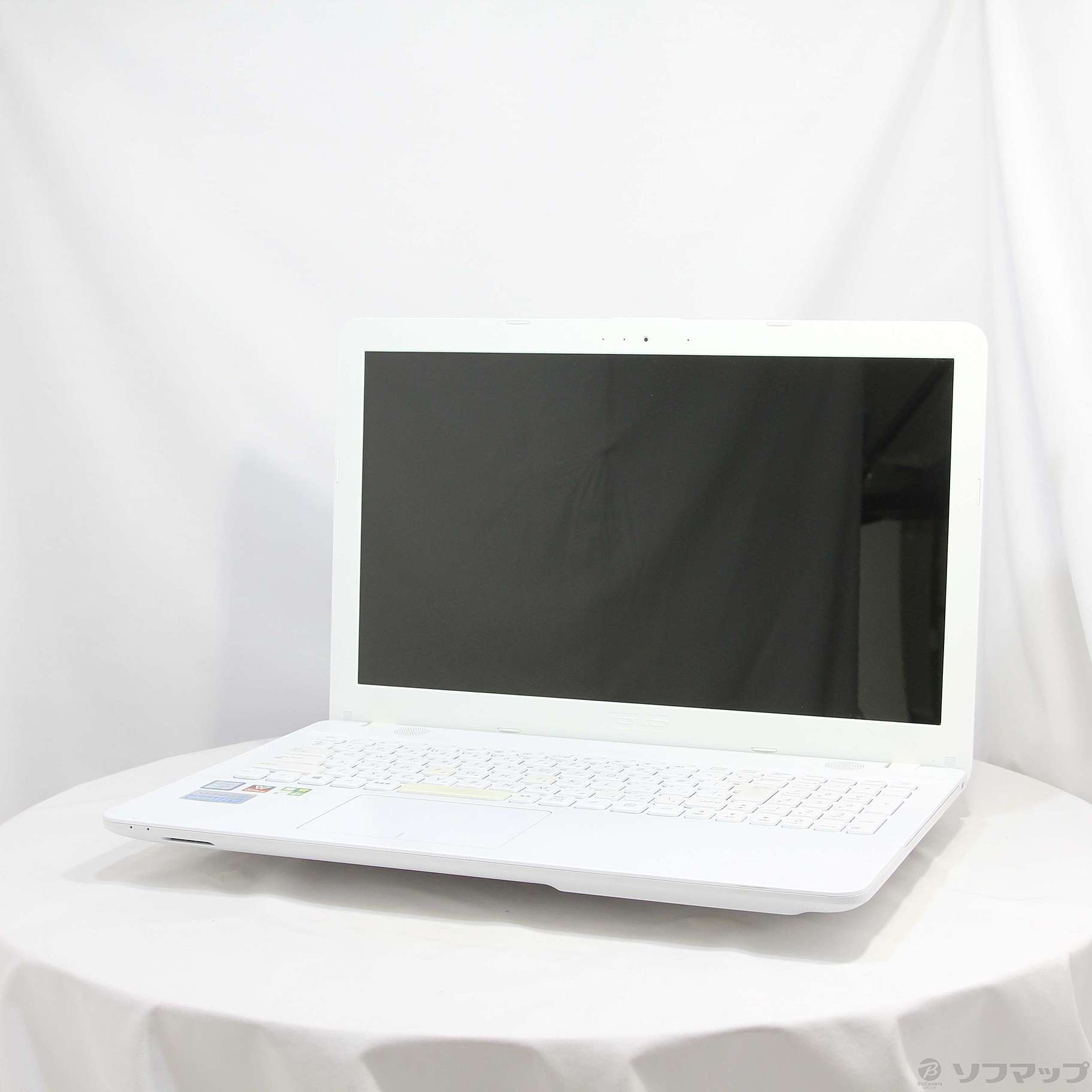 格安安心パソコン VivoBook X541UA X541UA-W256G ホワイト 〔Windows 10〕