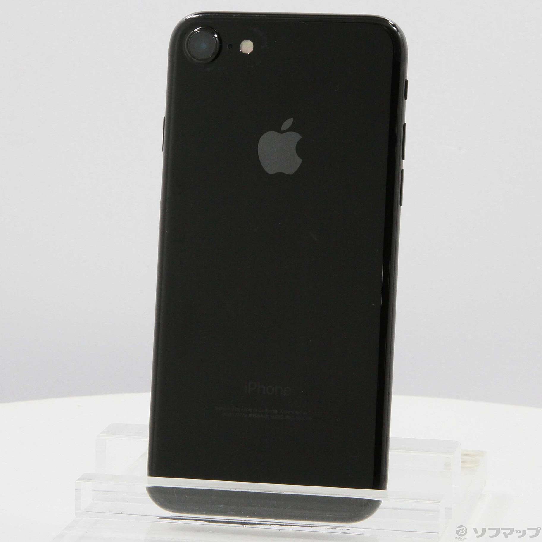 iPhone 7 Black 128 GB SIMフリー 中古 バッテリー100 - スマホ ...