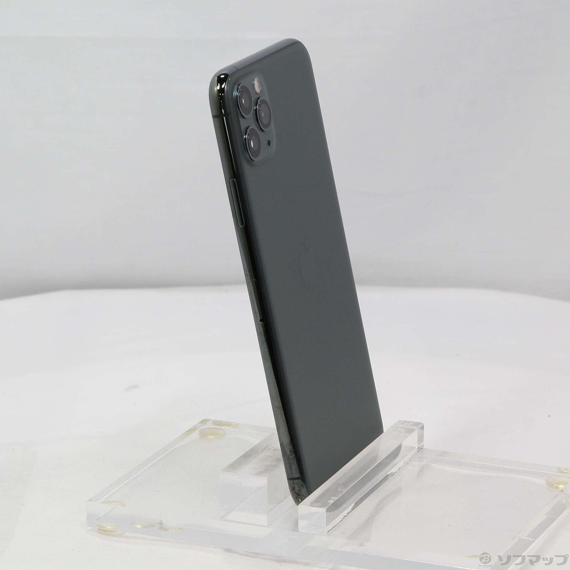 中古】iPhone11 Pro Max 512GB ミッドナイトグリーン NWHR2J／A SIM