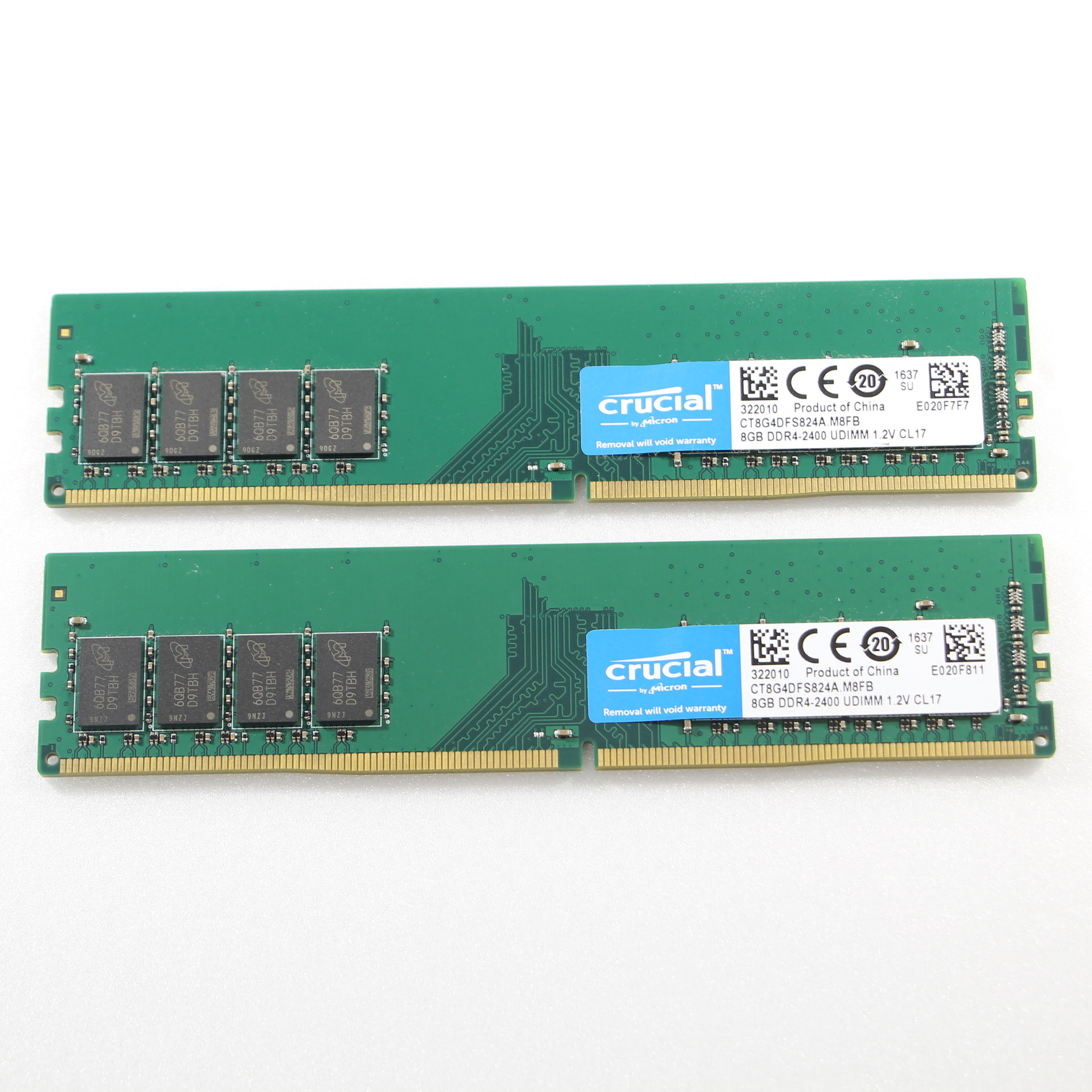 中古】288P PC4-19200 DDR4 2400 16GB 8GB×2枚組 [2133043002101