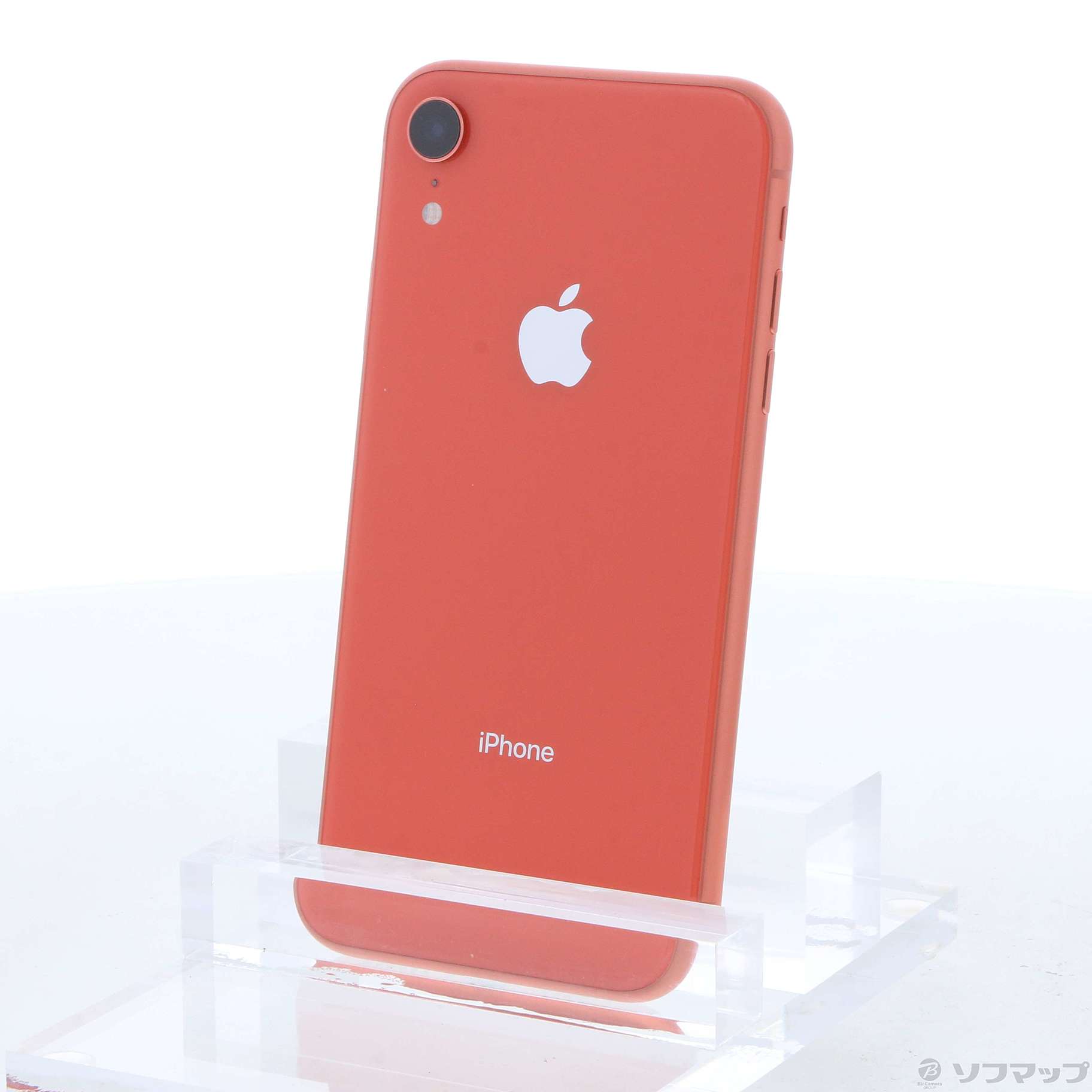 中古】iPhoneXR 128GB コーラル NT0T2J／A SIMフリー [2133043010700 