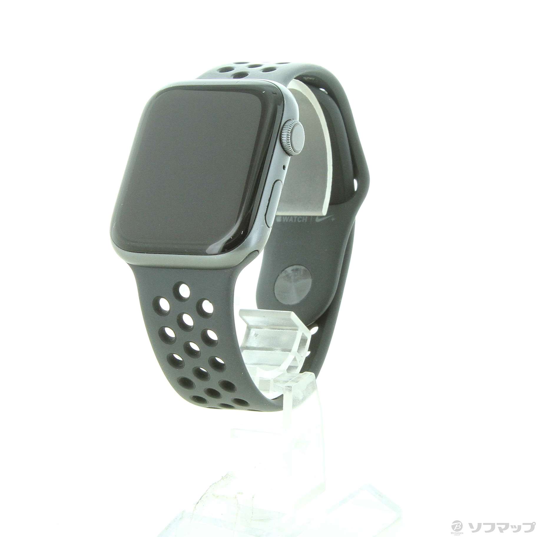 Apple Watch4 44mm GPSスペースグレイ ブラックスポーツバンド