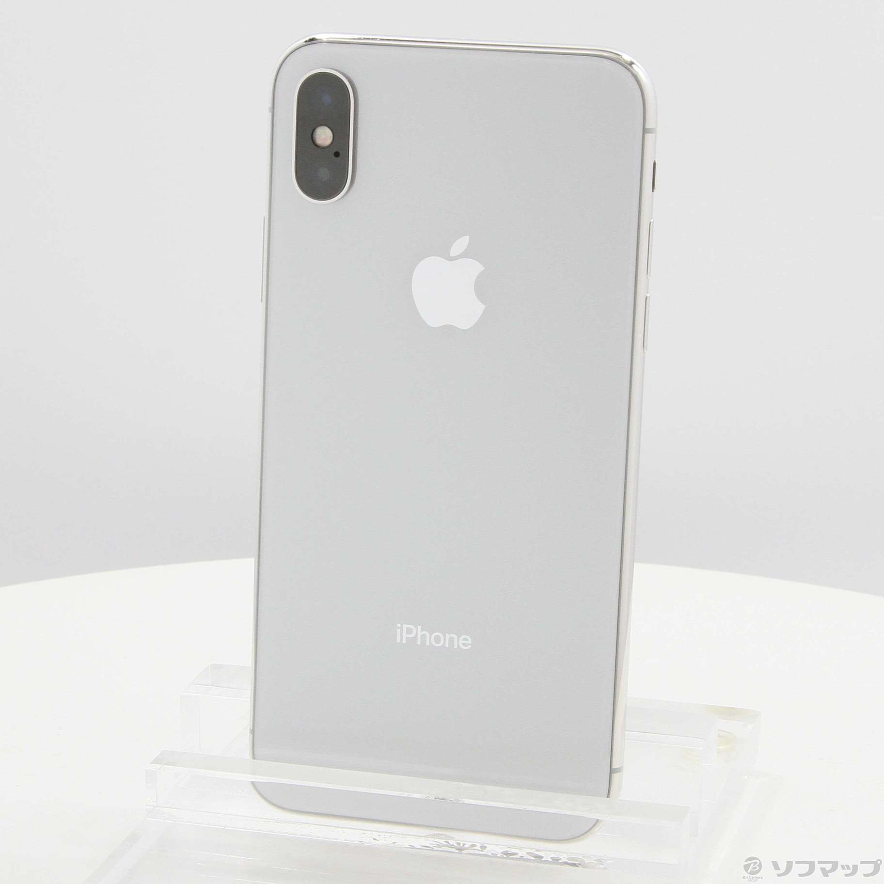 iPhone X Silver 64GB - スマートフォン本体