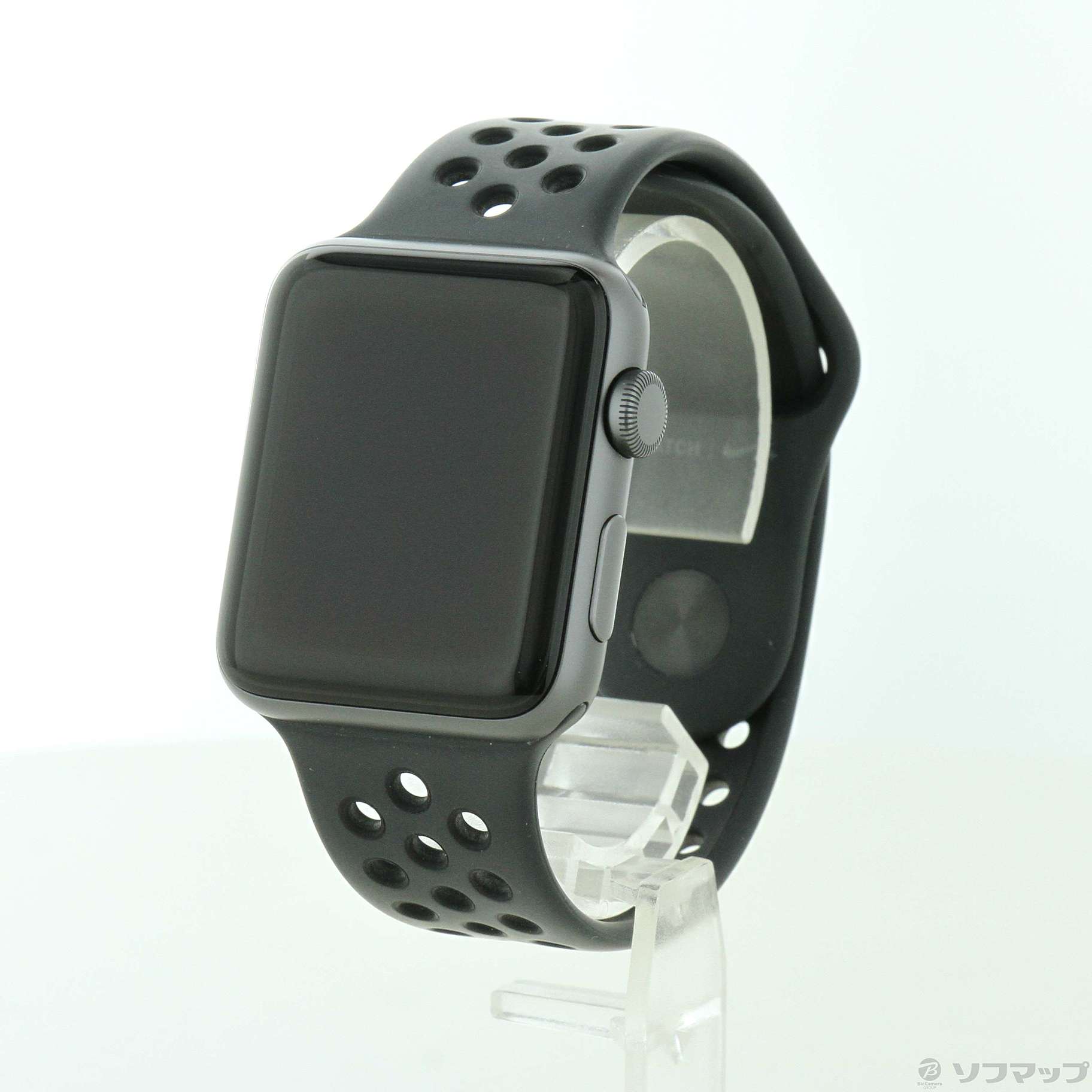 中古】Apple Watch Series 3 Nike+ GPS 42mm スペースグレイアルミニウムケース  アンスラサイト／ブラックNikeスポーツバンド [2133043017365] - リコレ！|ビックカメラグループ ソフマップの中古通販サイト