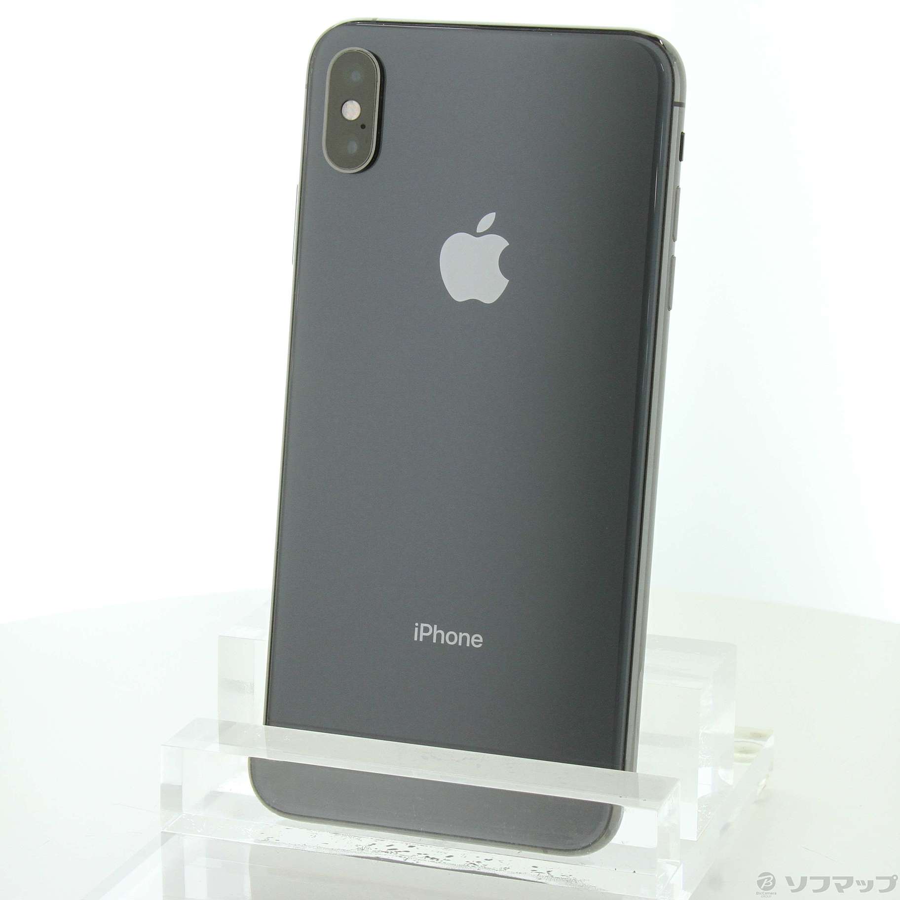 中古】iPhoneXS Max 64GB スペースグレイ MT6Q2J／A SoftBank