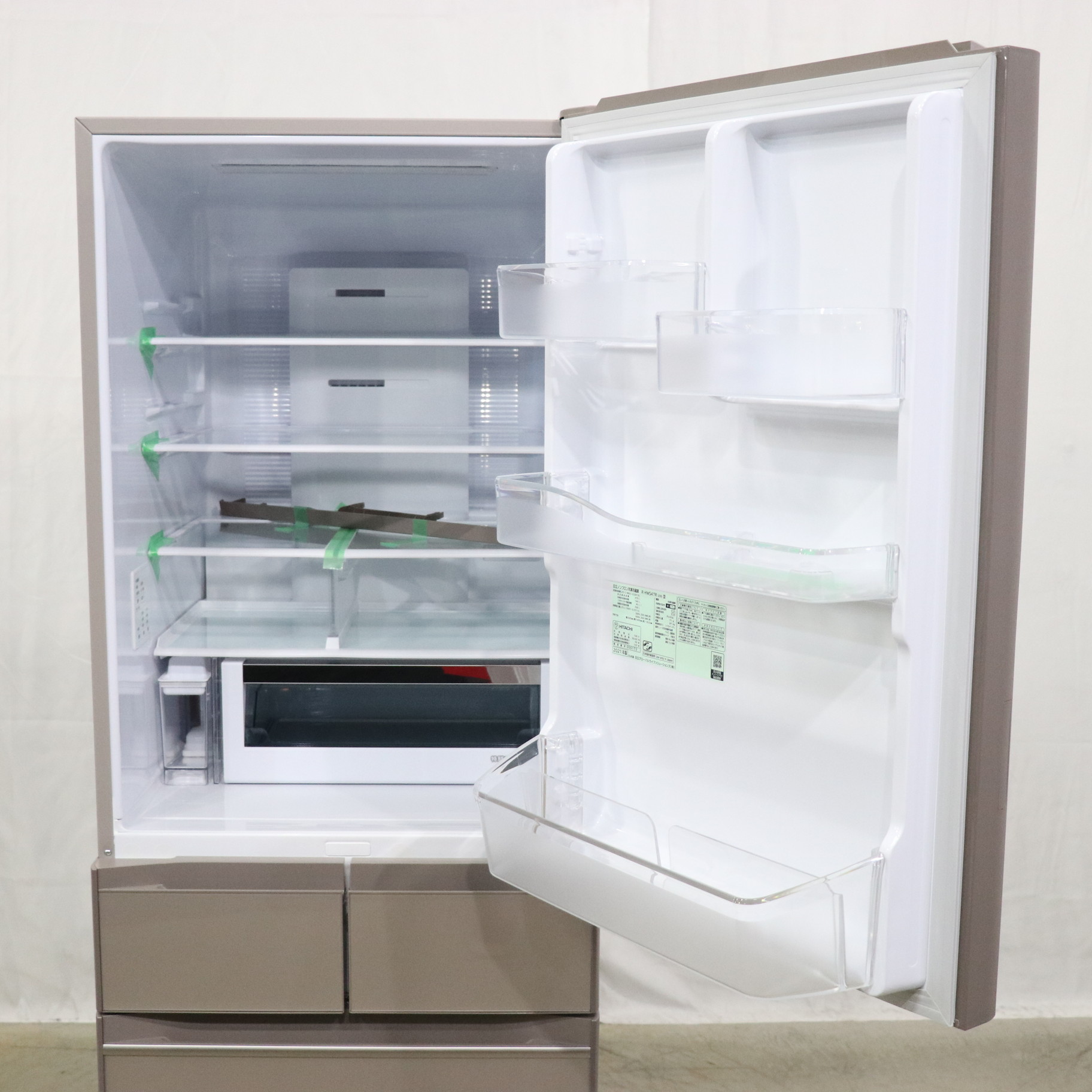 中古】〔展示品〕 冷蔵庫 HWSタイプ クリスタルシャンパン R-HWS47R-XN