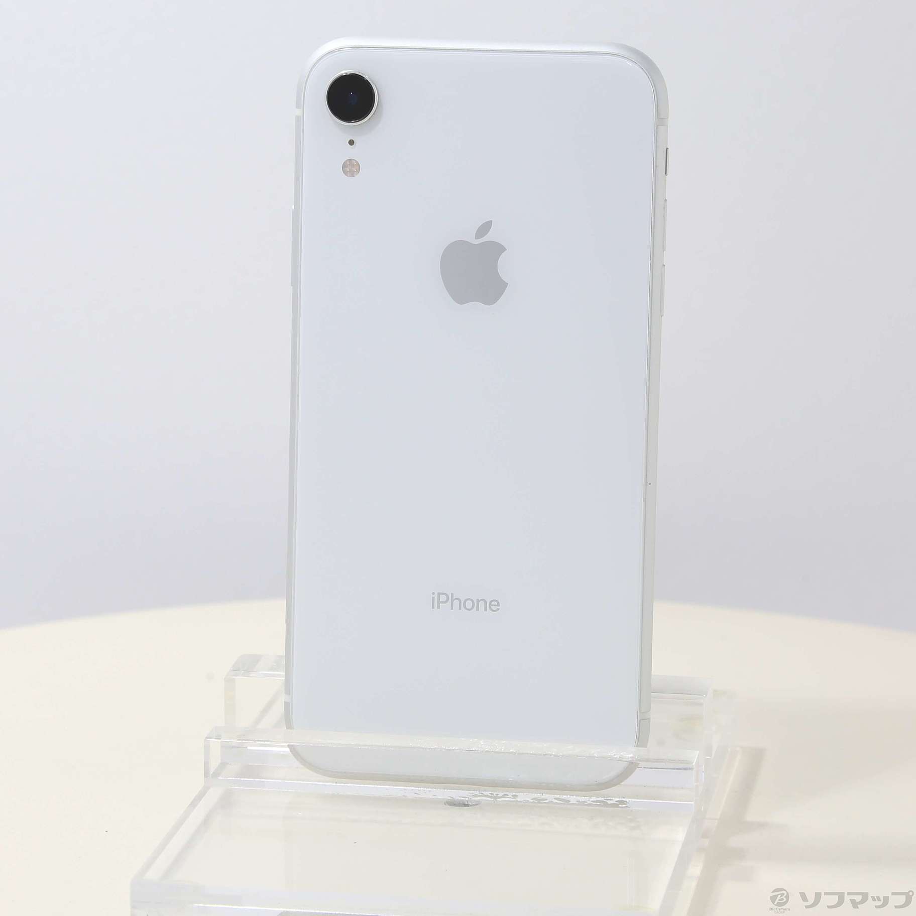 値下【美品】iphoneXR 128GB ホワイト SIMフリー