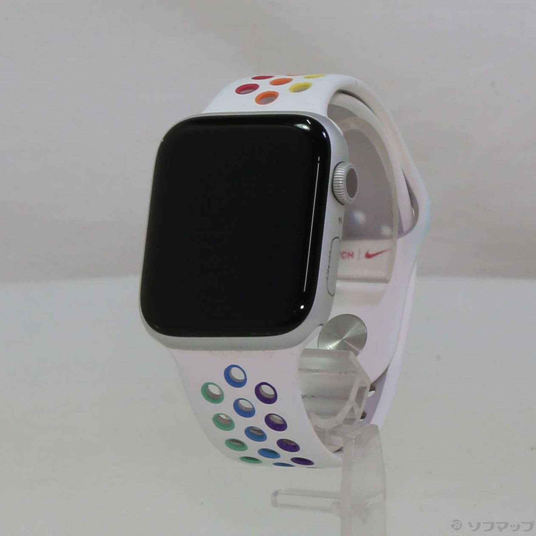 Apple Watch Series 6 Nike GPS 44mm シルバーアルミニウムケース プライドエディションNikeスポーツバンド