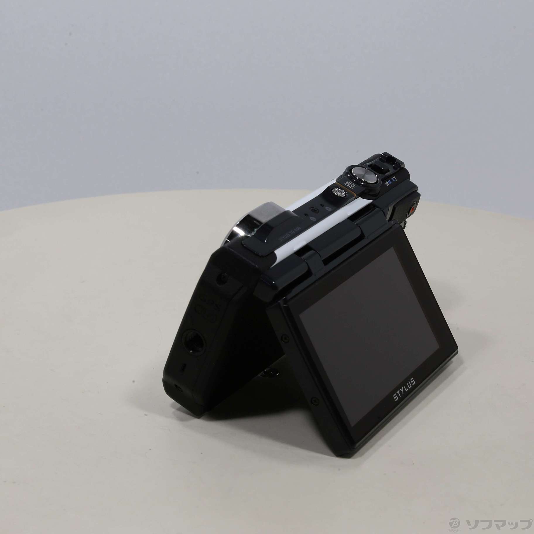 中古】OLYMPUS STYLUS TG-860 Tough WHT (1600万画素／5倍／ホワイト