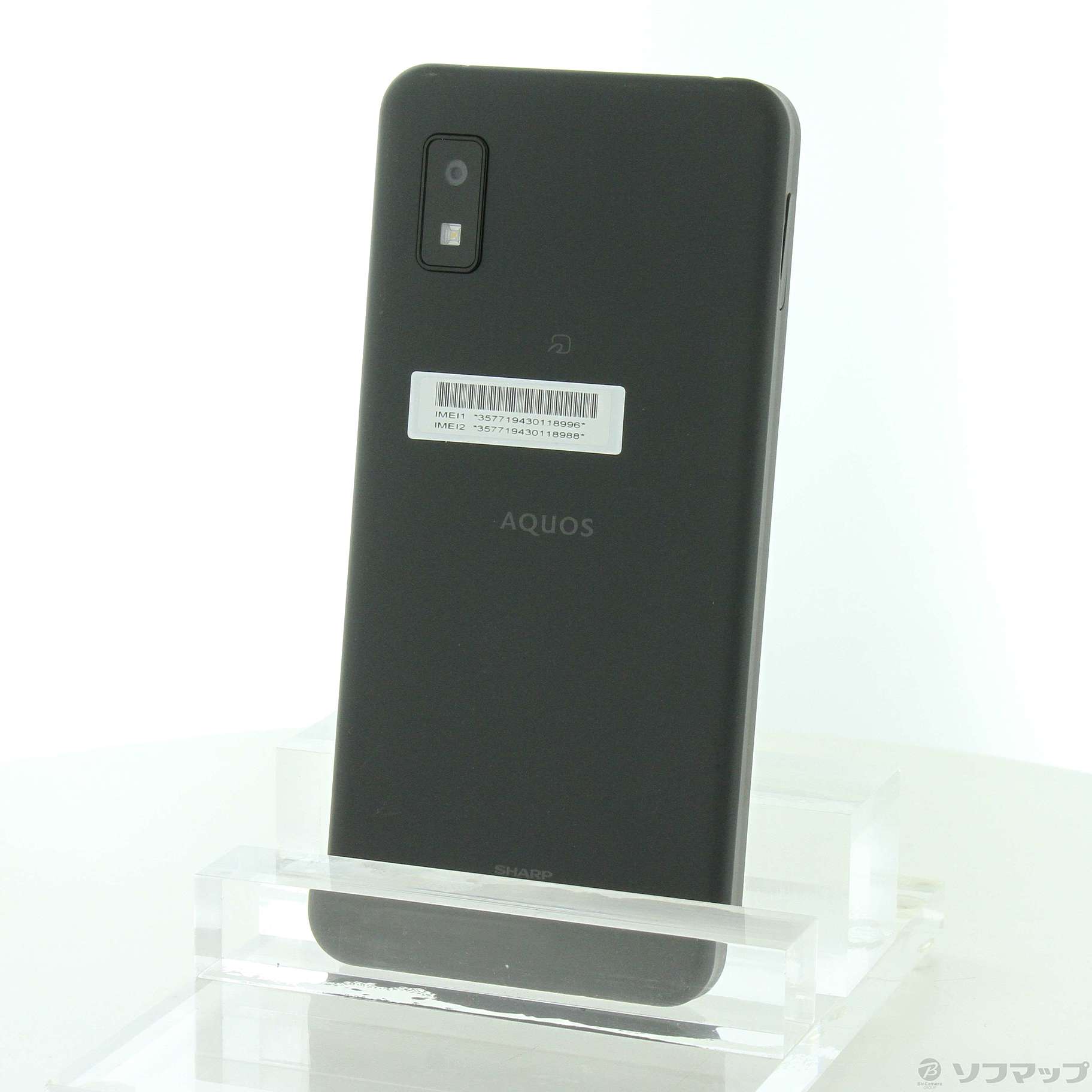 中古】AQUOS wish 64GB チャコール SHG06 auロック解除SIMフリー