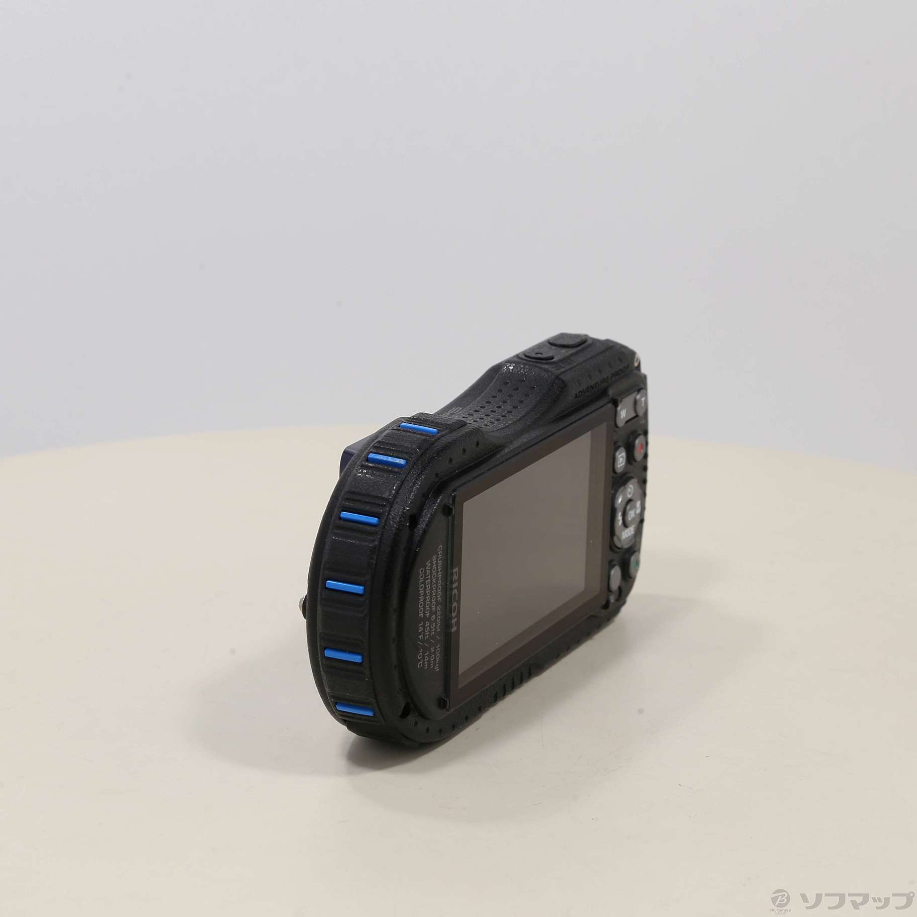 RICOH WG-4 GPS (1600万画素／4倍／防水／ブルー／SDXC)