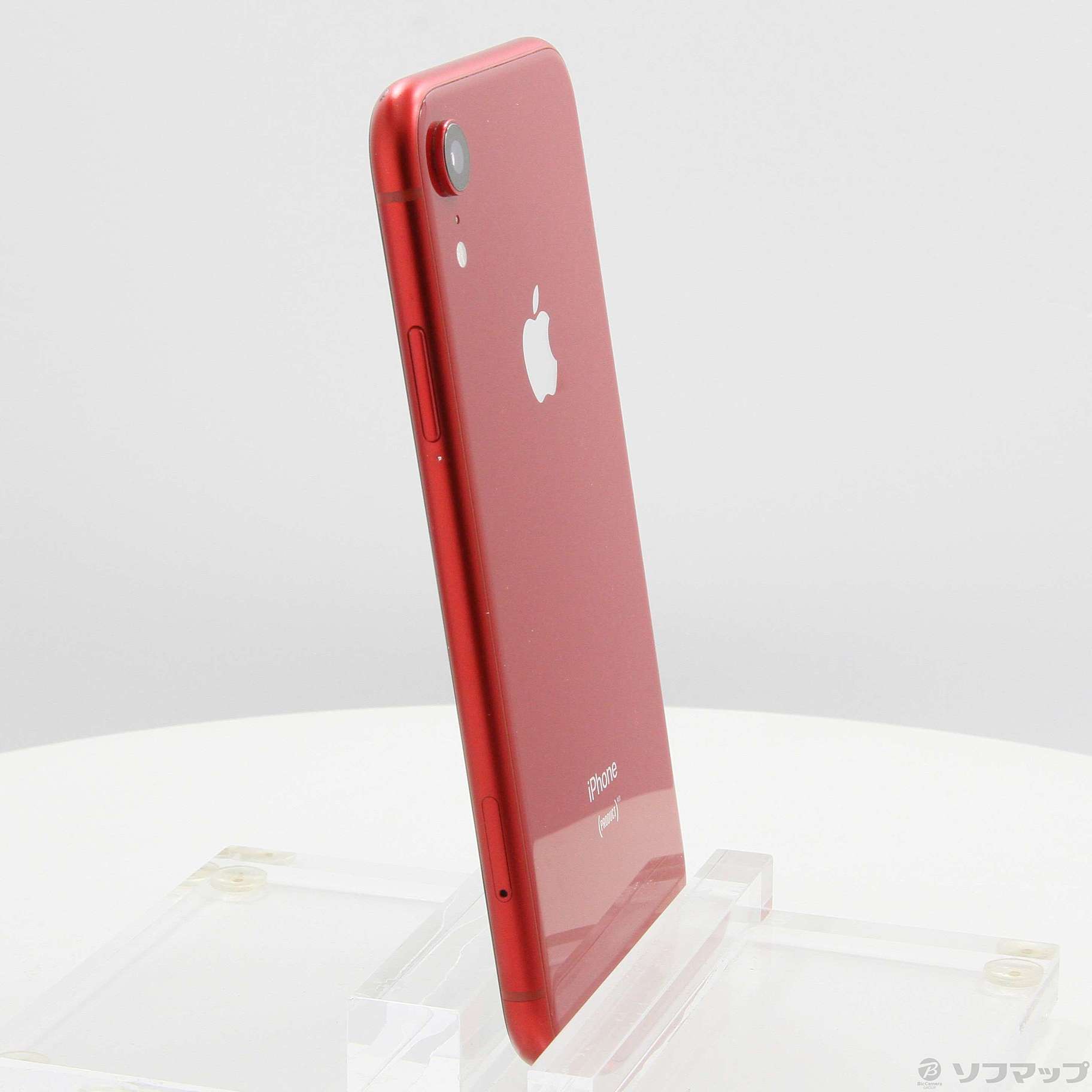 美品！iPhoneXR 128GB レッド　SIMフリー ムスビー｜iPhone XR 128GB レッド SIMフリー ソフトバンク版【iPhone