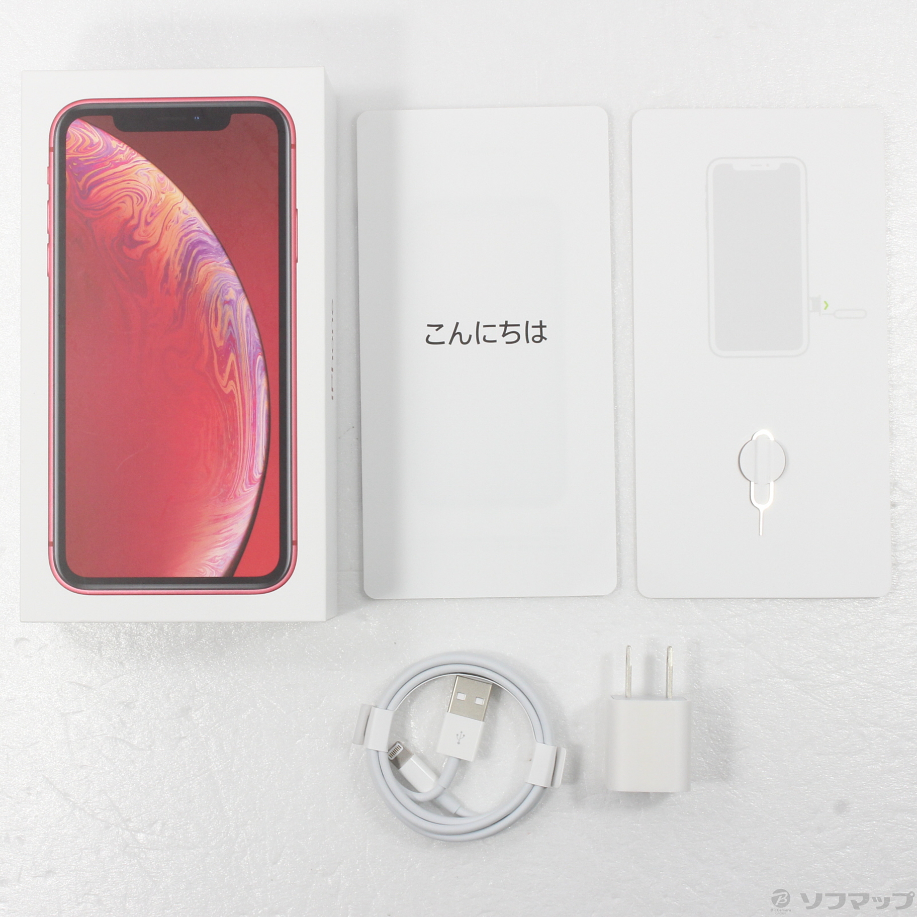 中古】iPhoneXR 128GB プロダクトレッド MT0N2J／A SIMフリー 