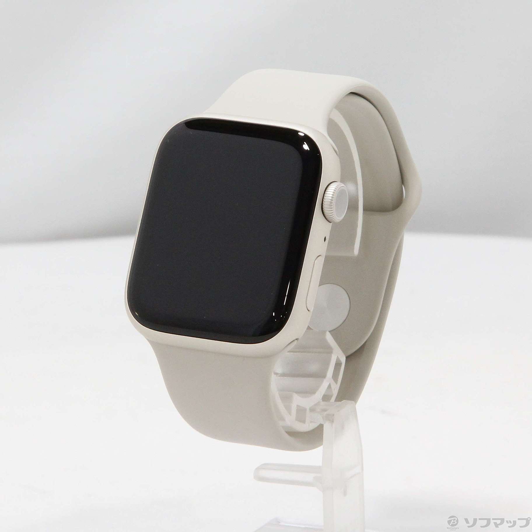 中古】Apple Watch Series 7 GPS 45mm スターライトアルミニウムケース