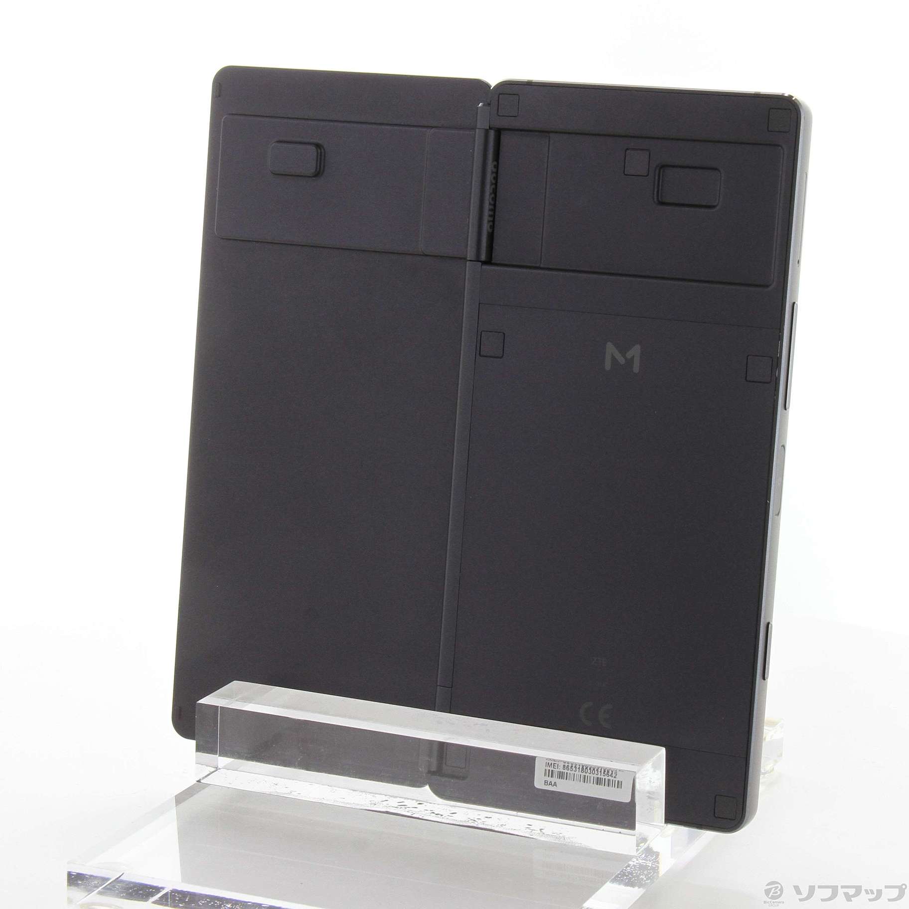 中古】ZTE M 64GB ブラック Z-01K docomoロック解除SIMフリー