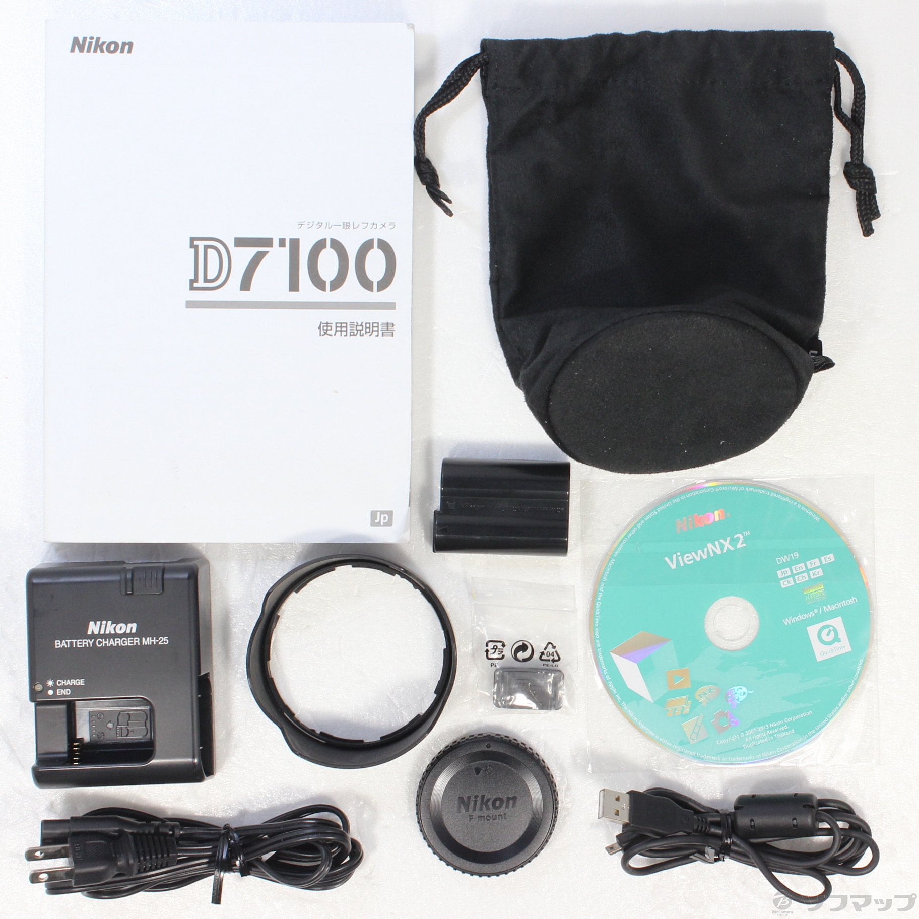 中古】Nikon D7100 18-105 VR レンズキット (2410万画素／SDXC