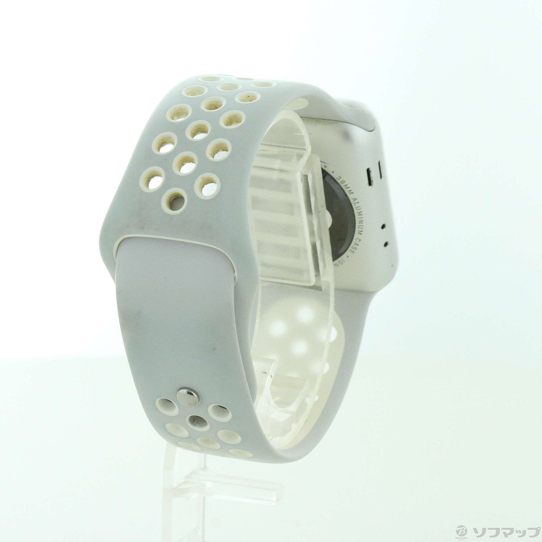 Apple Watch Series 2 Nike+ 38mm シルバーアルミニウムケース ピュアプラチナ／ホワイトNikeスポーツバンド