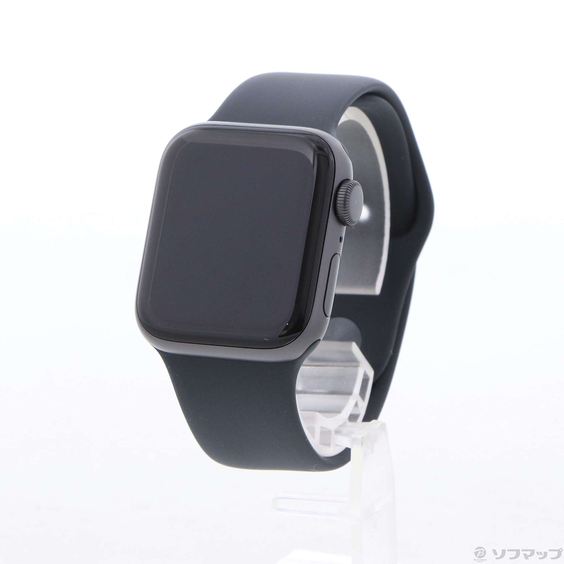 Apple Watch SE 40mmスペースグレイアルミニウムケースとブラッ…-