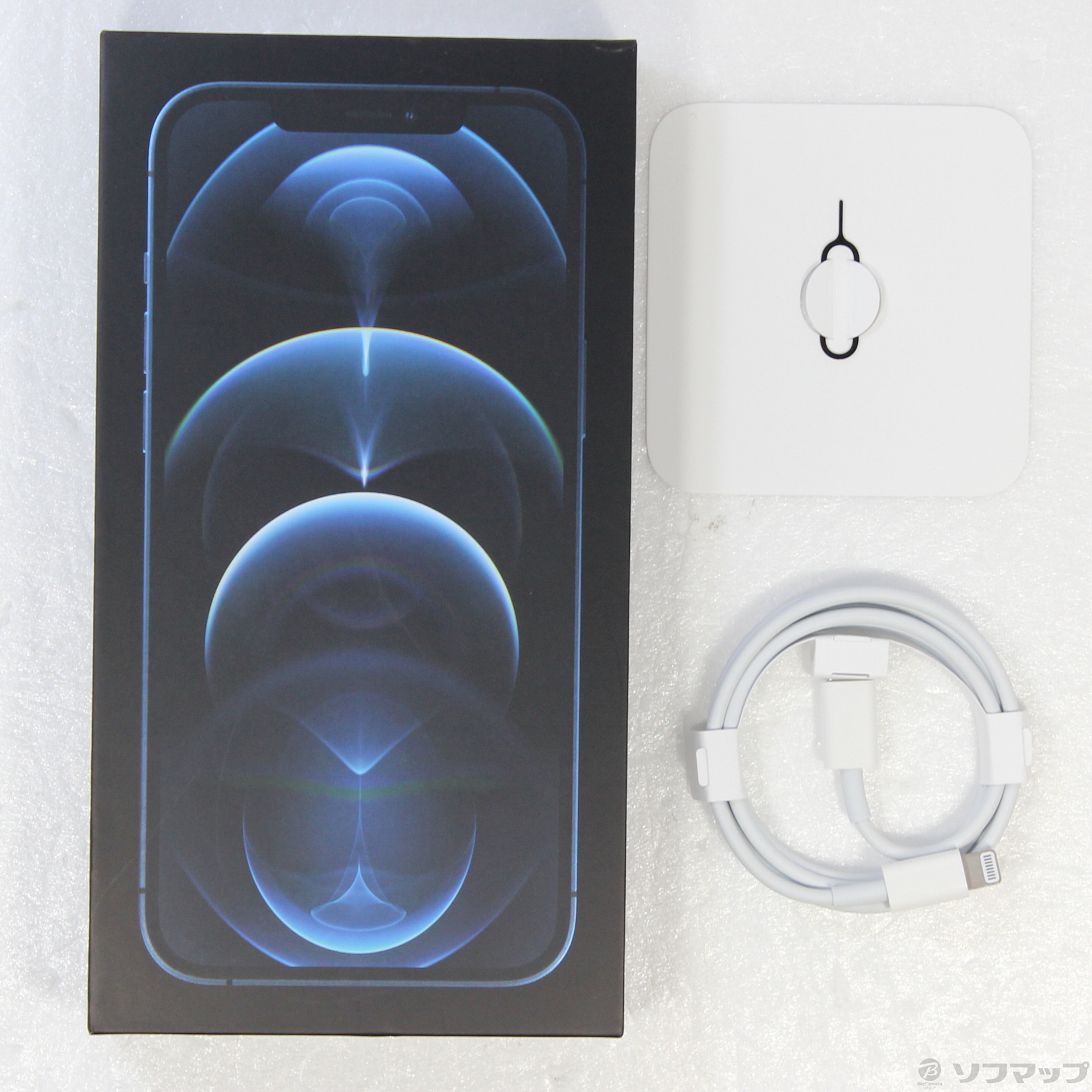 中古】セール対象品 iPhone12 Pro Max 128GB パシフィックブルー