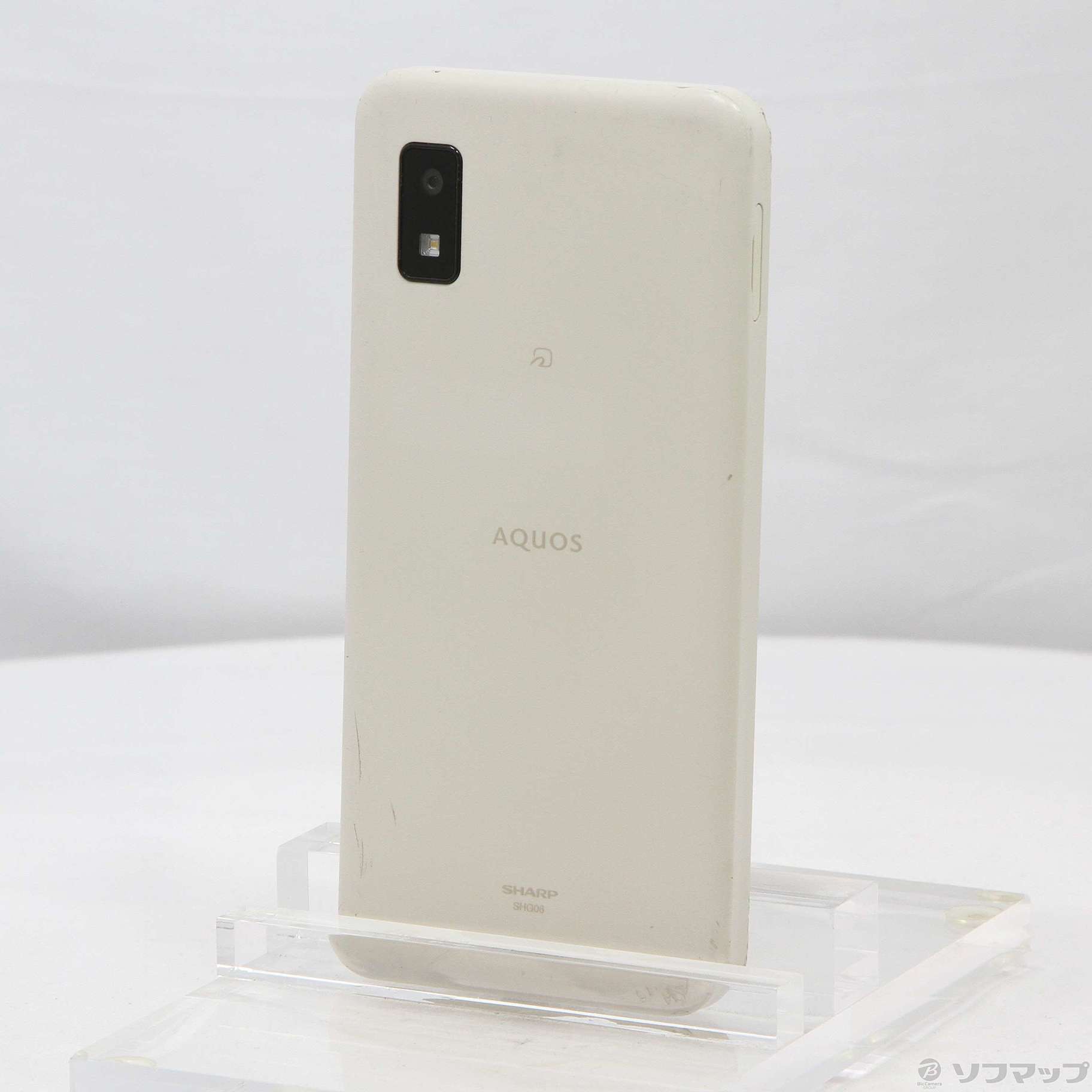 SHARP AQUOS wish SHG06 アイボリー - スマートフォン/携帯電話