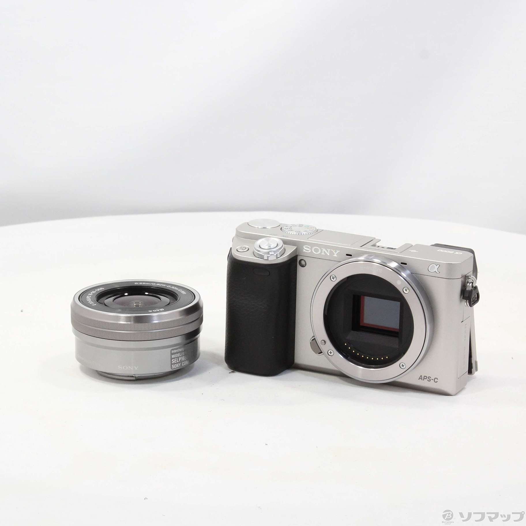 中古】α6000 パワーズームレンズキット シルバー ILCE-6000L ◇11/26