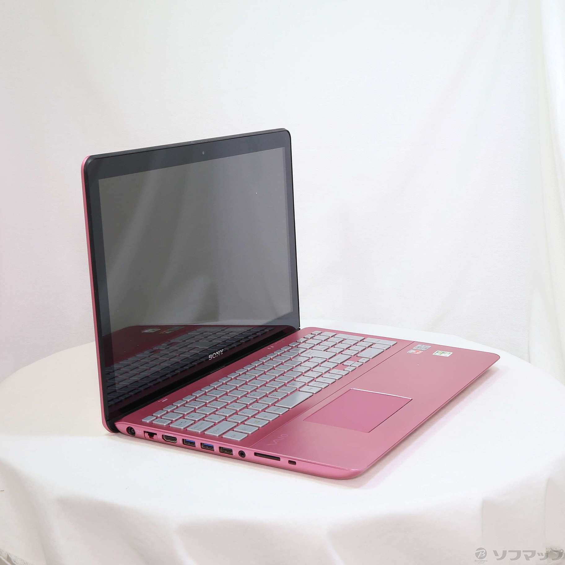 中古】格安安心パソコン VAIO Fit 15 SVF15A17CJP ピンク 