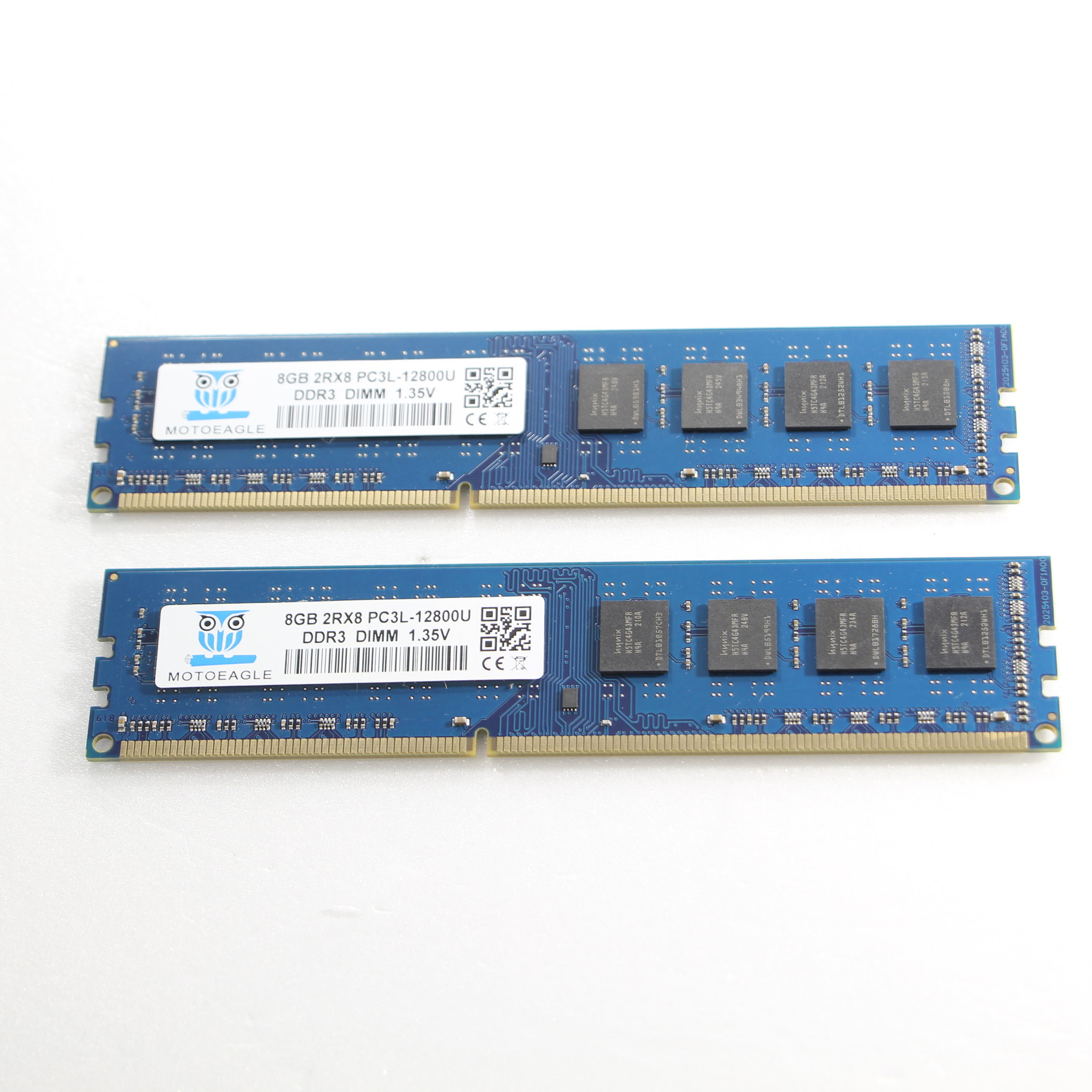 中古】低電圧デスクPCメモリ 240P DDR3 16GB (8GB×2枚組) PC3L-12800 ...