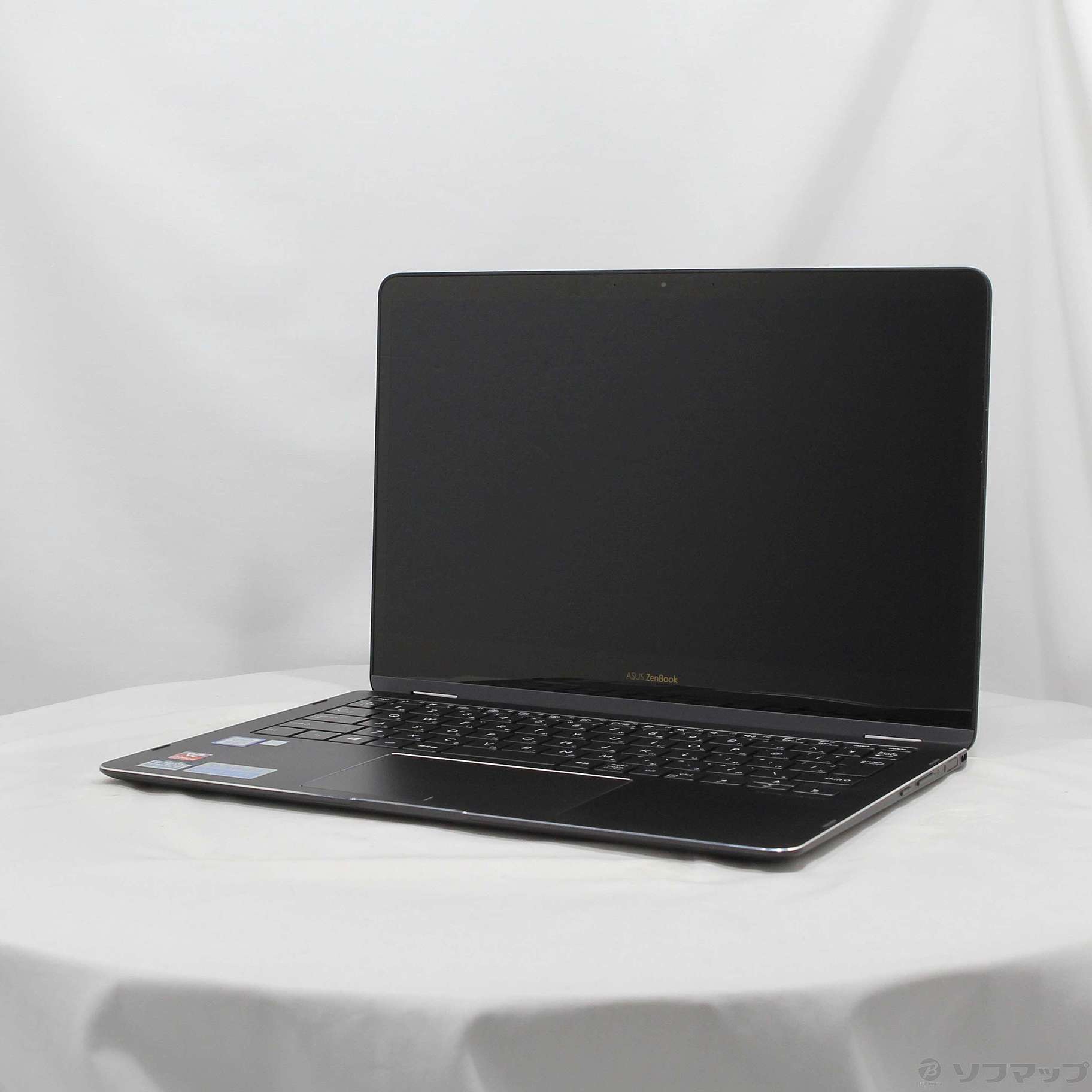 中古】ZenBook Flip S UX370UA UX370UA-8550 スモーキーグレー