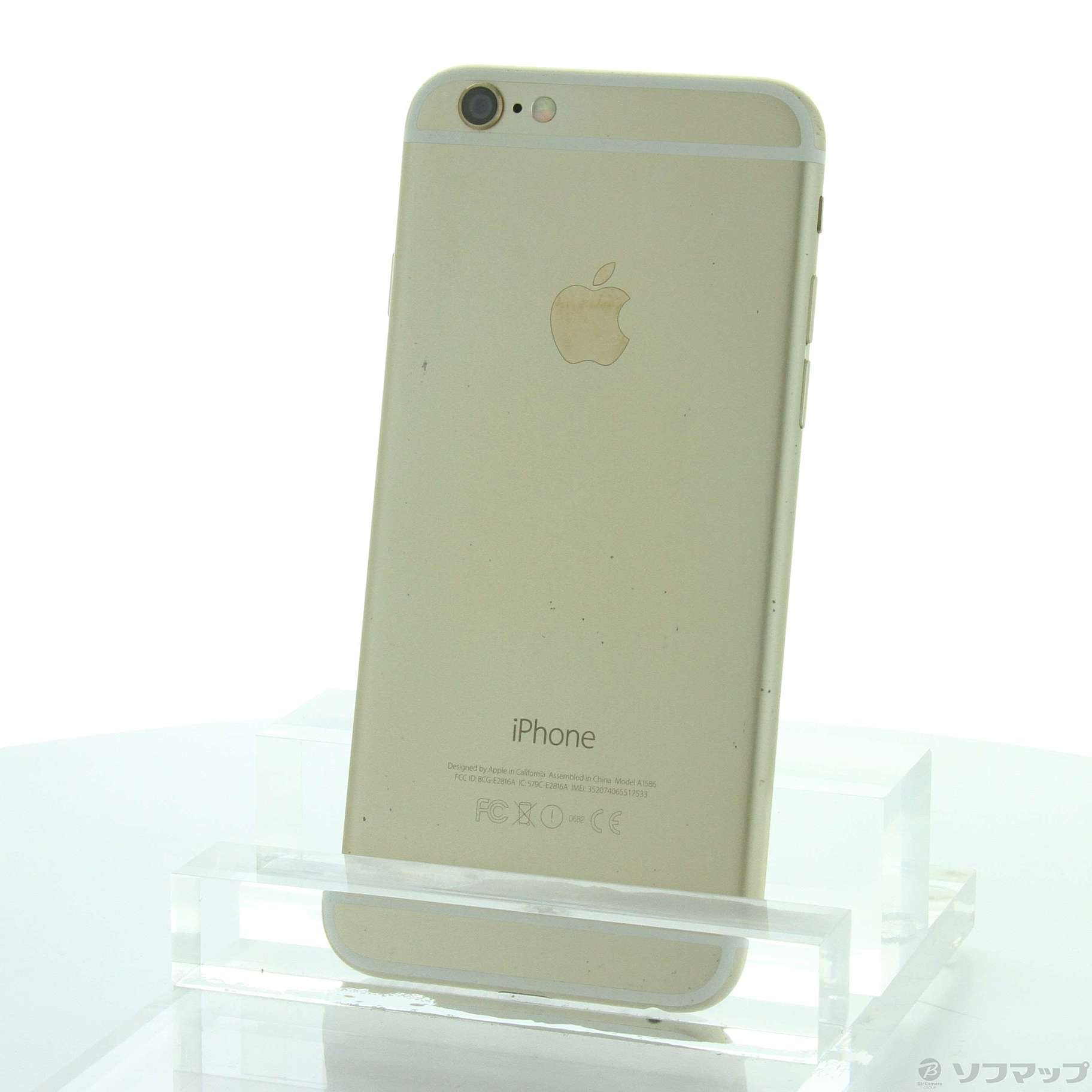 iPhone6 128GB ゴールド MG4E2J／A SoftBank
