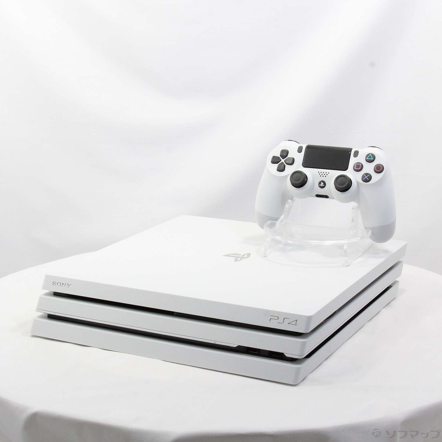 中古】PlayStation 4 Pro グレイシャー・ホワイト CUH-71001TB