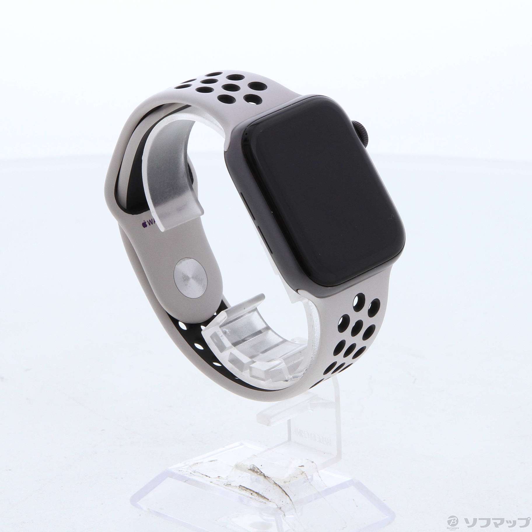 Apple Watch Series 5 Nike GPS 44mm スペースグレイアルミニウムケース デザートサンド／ブラックNikeスポーツバンド