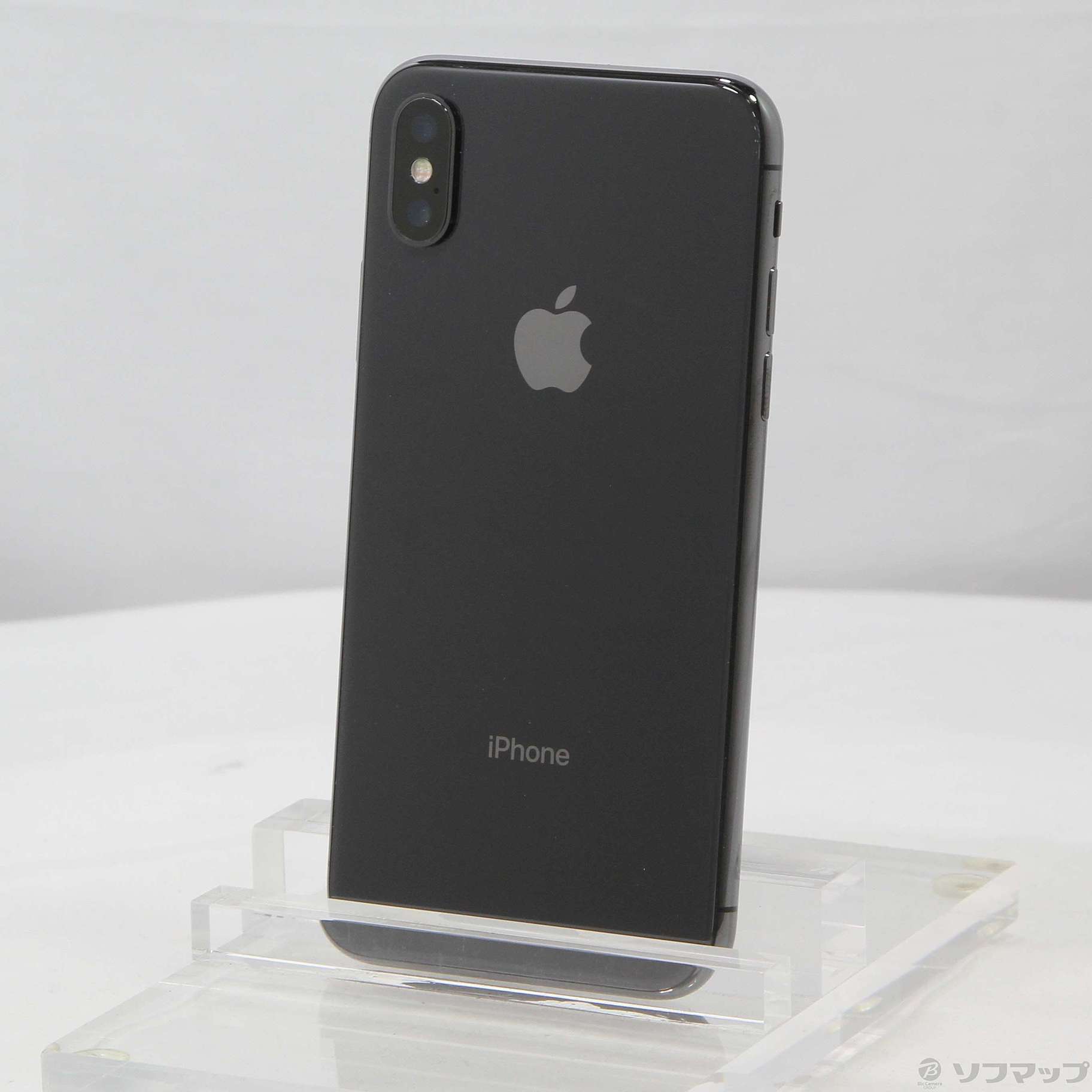 中古】iPhoneX 64GB スペースグレイ NQAX2J／A SIMフリー