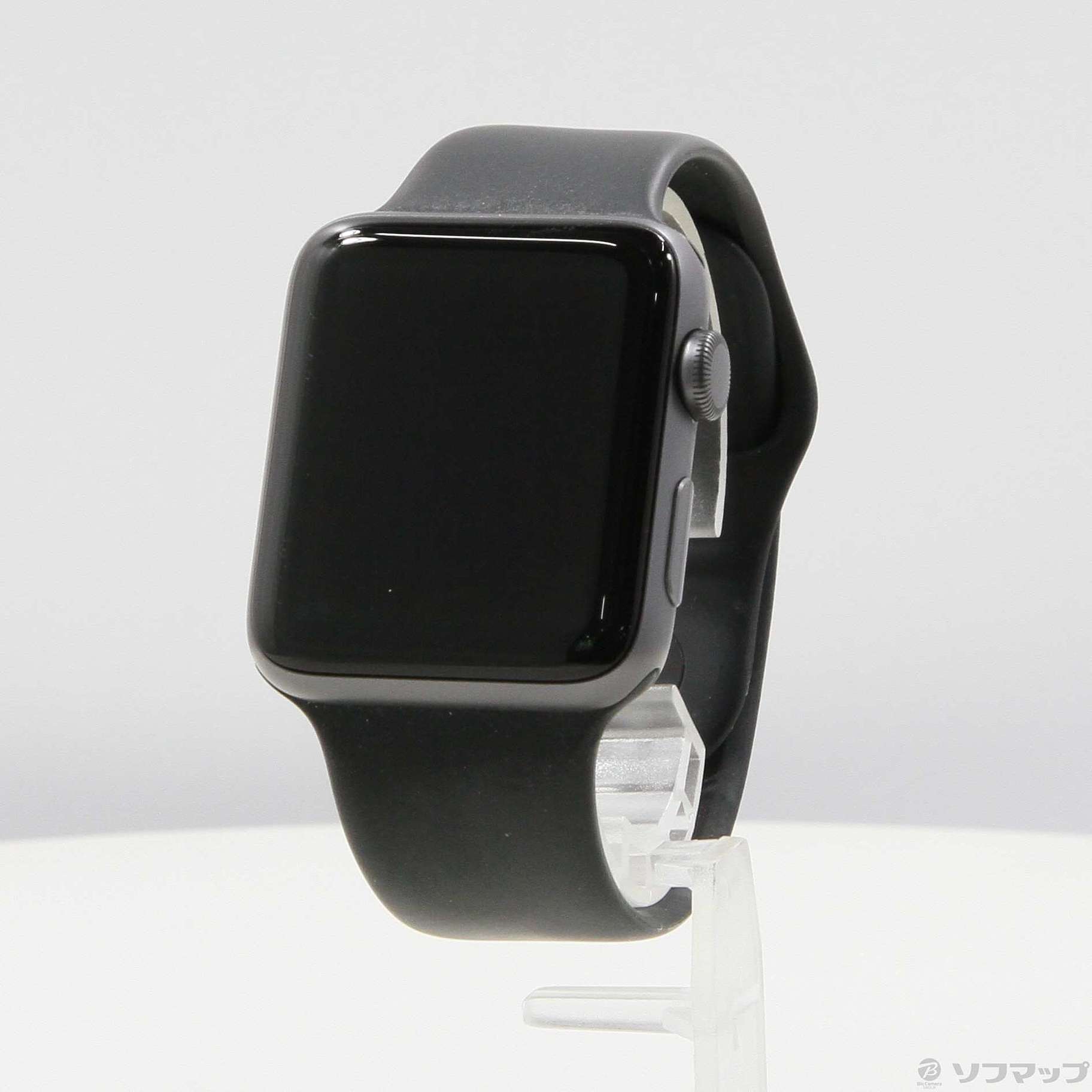 Apple Watch Series 2 42mm スペースグレイアルミニウムケース ブラックスポーツバンド