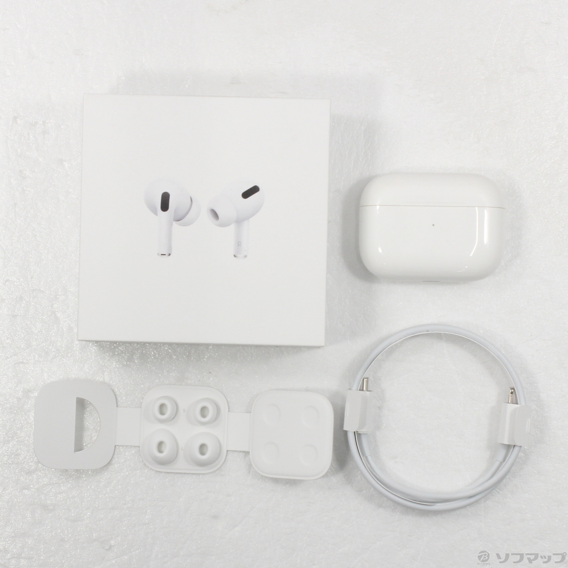 【中古】AirPods Pro 第1世代 純正 付属品完備 動作確認済 中古】セール対象品 AirPods Pro 第1世代 MWP22J／A [2133043101590