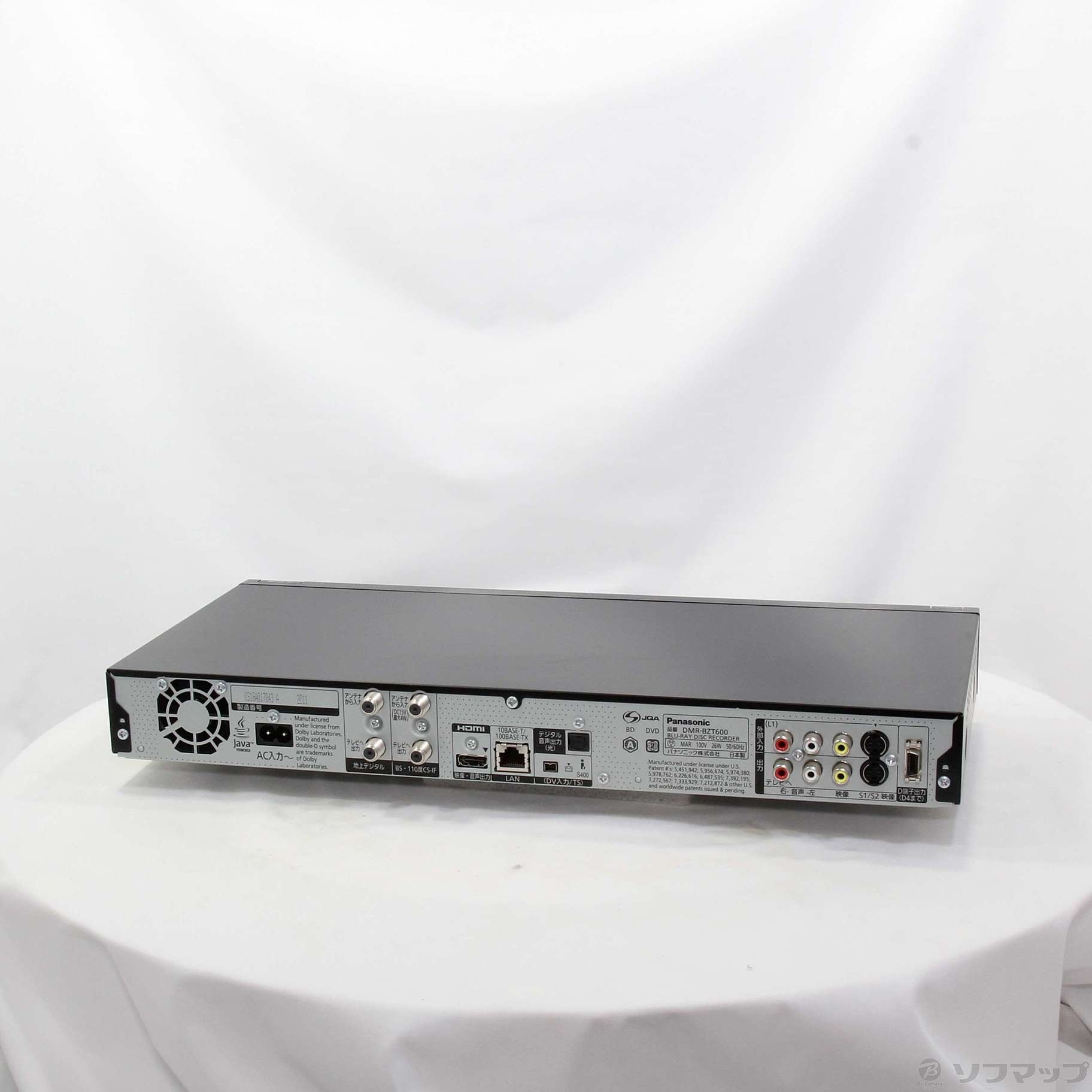 現状品 DMR-BZT600 DMR-BZT600 Panasonic 現状品 中古品1-1307 ○3D対応