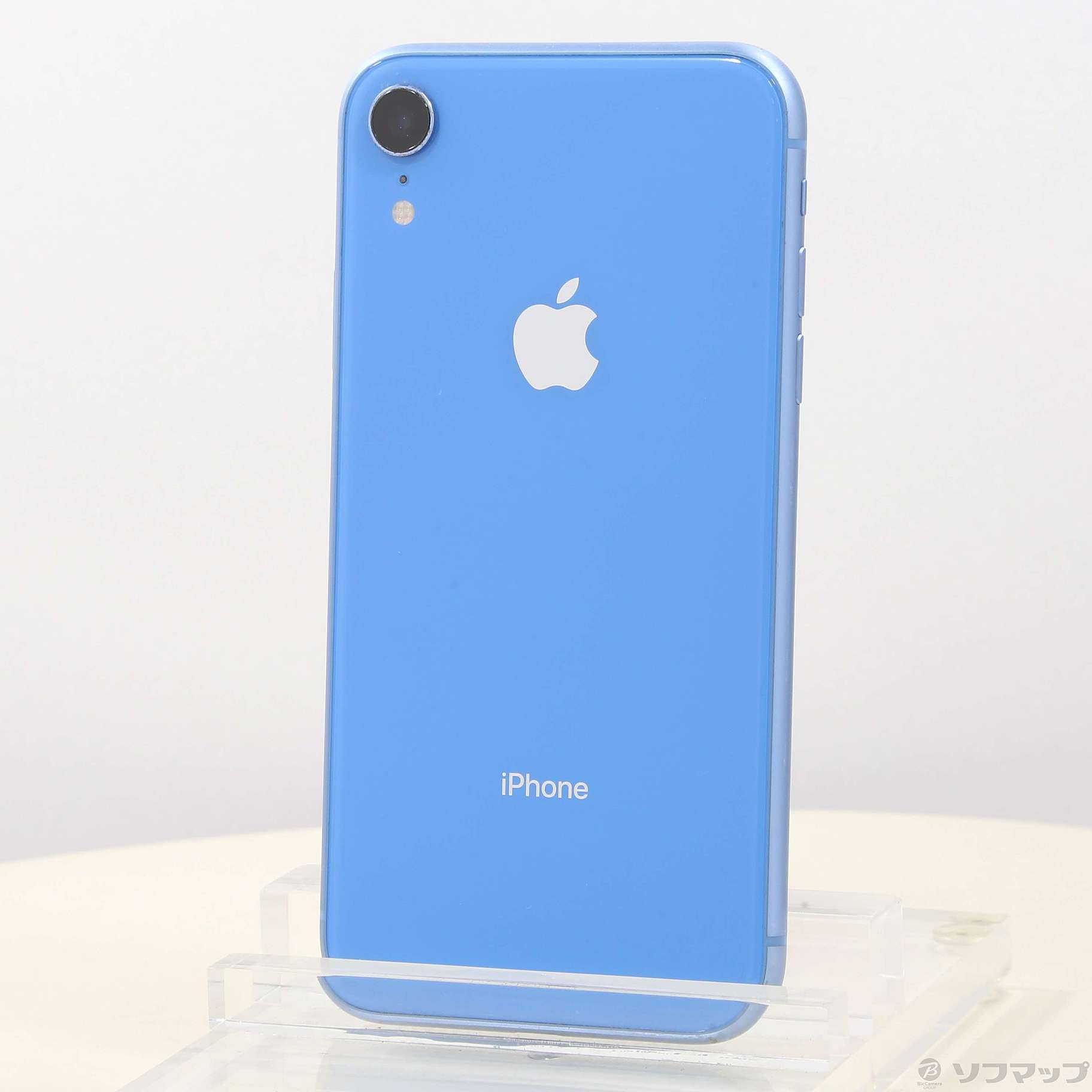 中古】iPhoneXR 128GB ブルー MT0U2J／A SIMフリー [2133043118888