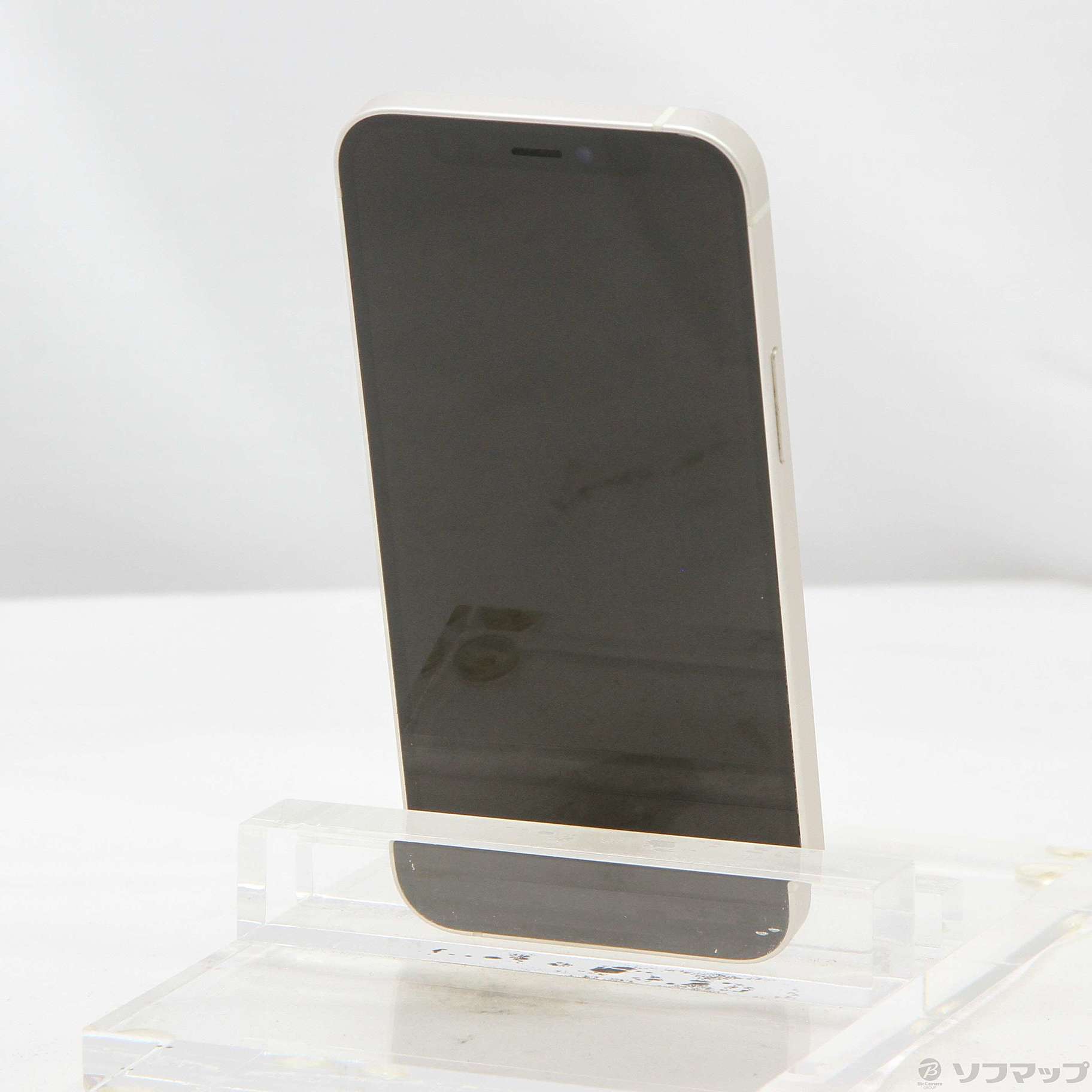 iPhone12 mini 64GB ホワイト MGA63J／A SoftBank 〔ネットワーク利用制限▲〕