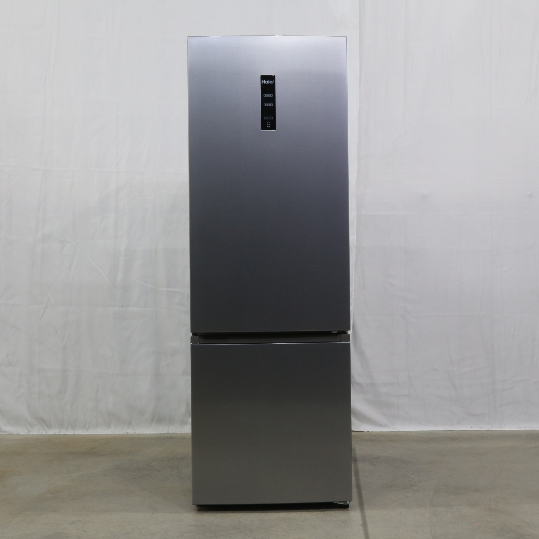 熱販売 2021年 2ドア大型冷蔵庫 Haier JR-NF326A(S) SILVER 冷蔵庫 ...