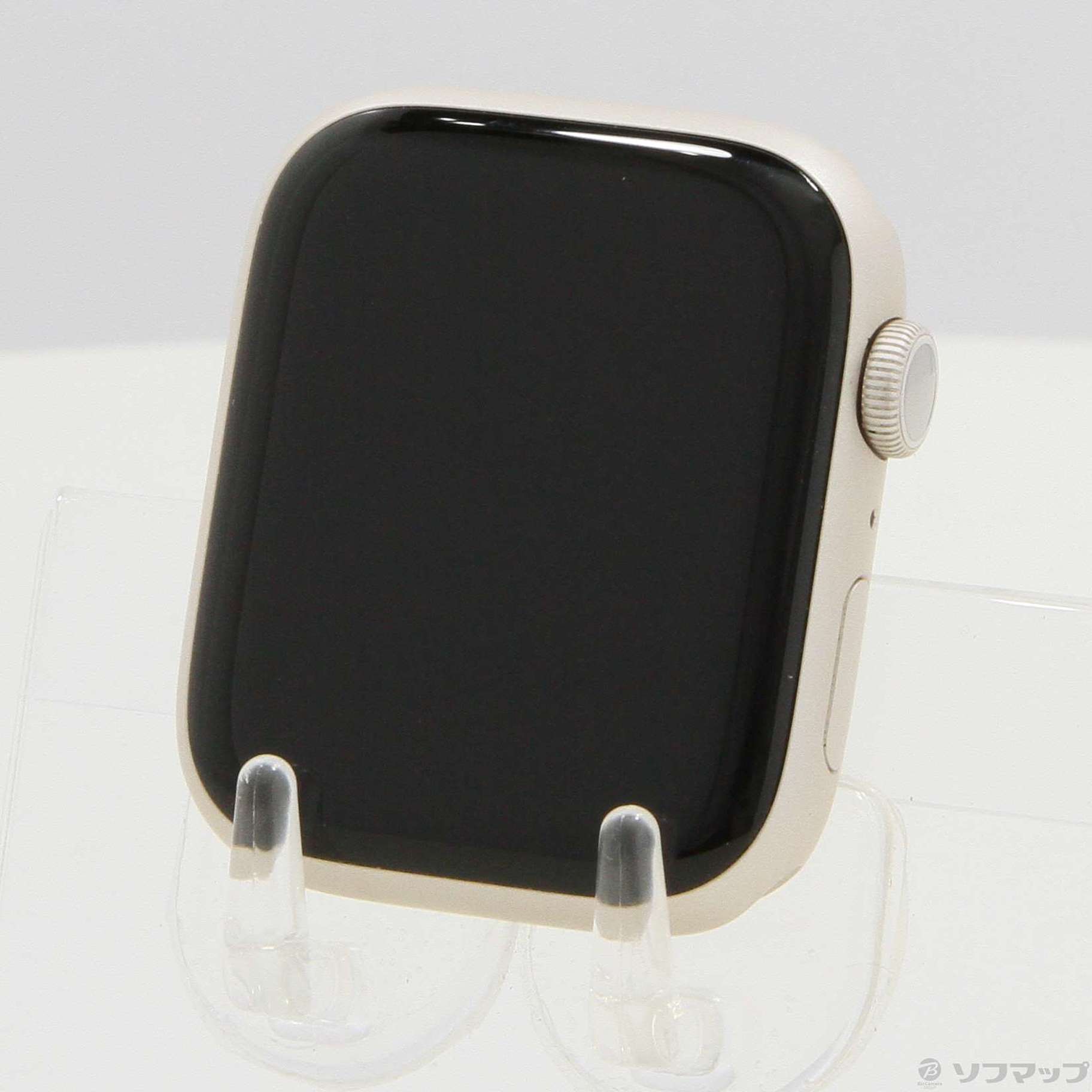中古】Apple Watch Series 7 Nike GPS 45mm スターライトアルミニウム